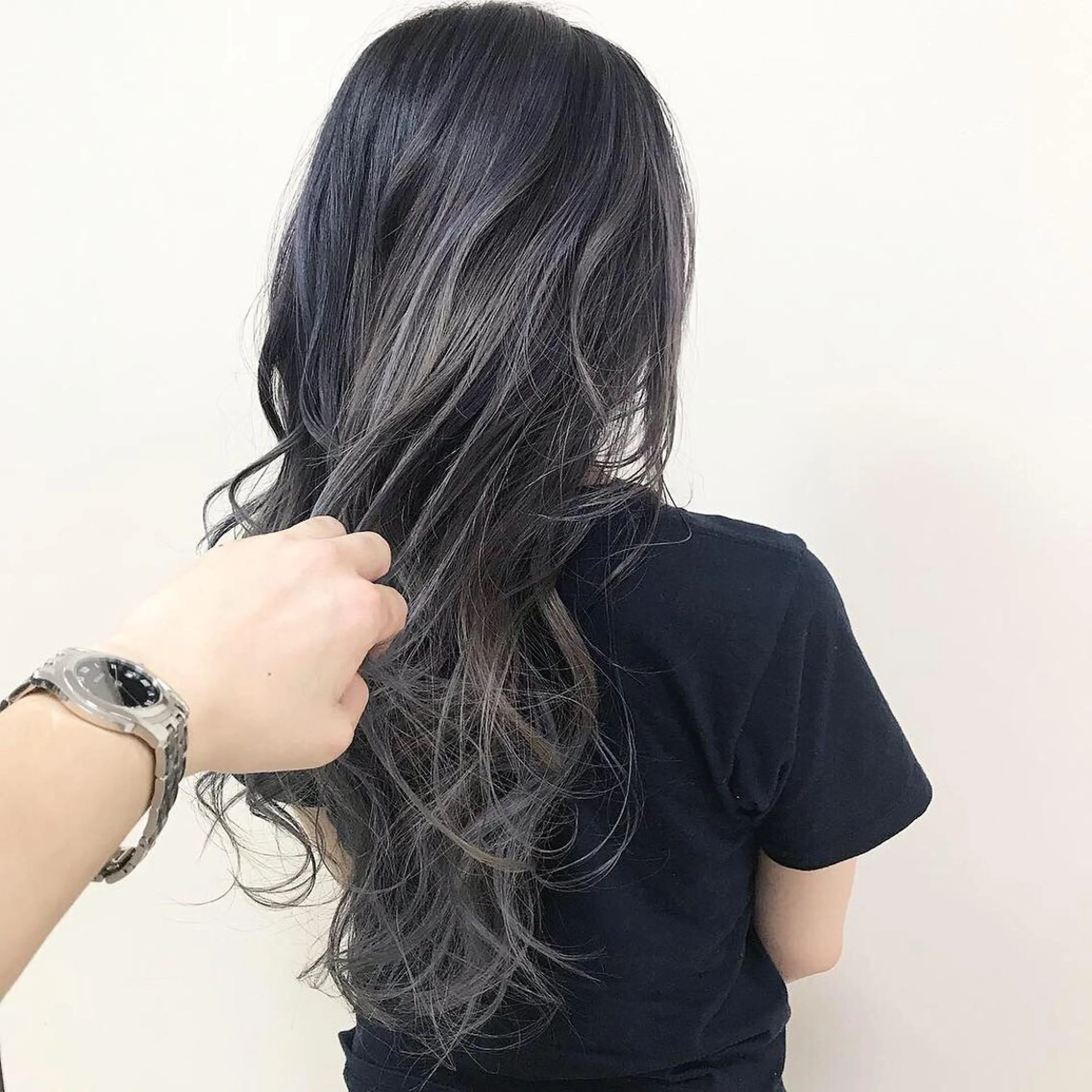 ロング カラー Lien 深井店のヘアスタイル