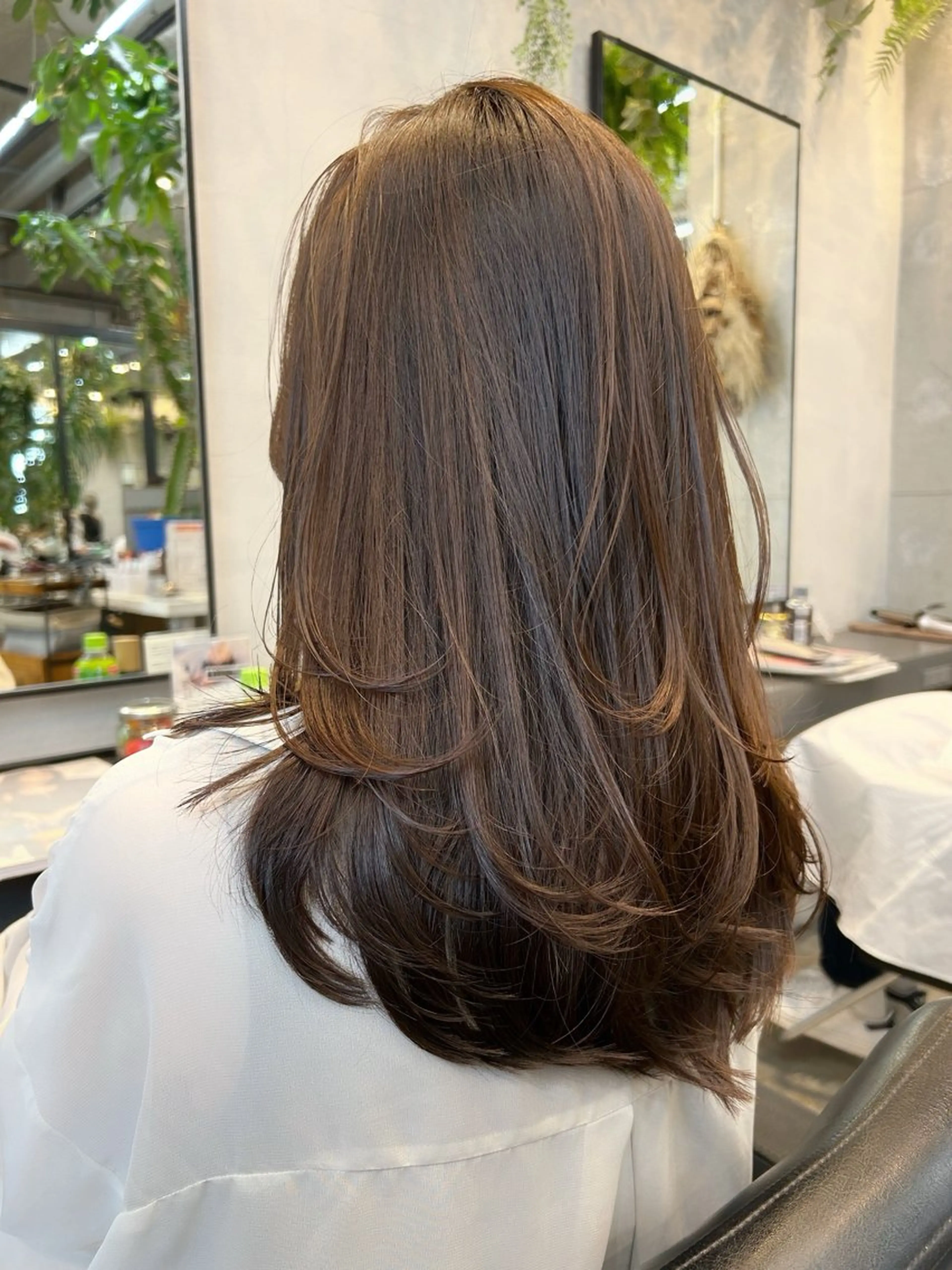 ロング レイヤーカット 川口開世 short cutのヘアスタイル