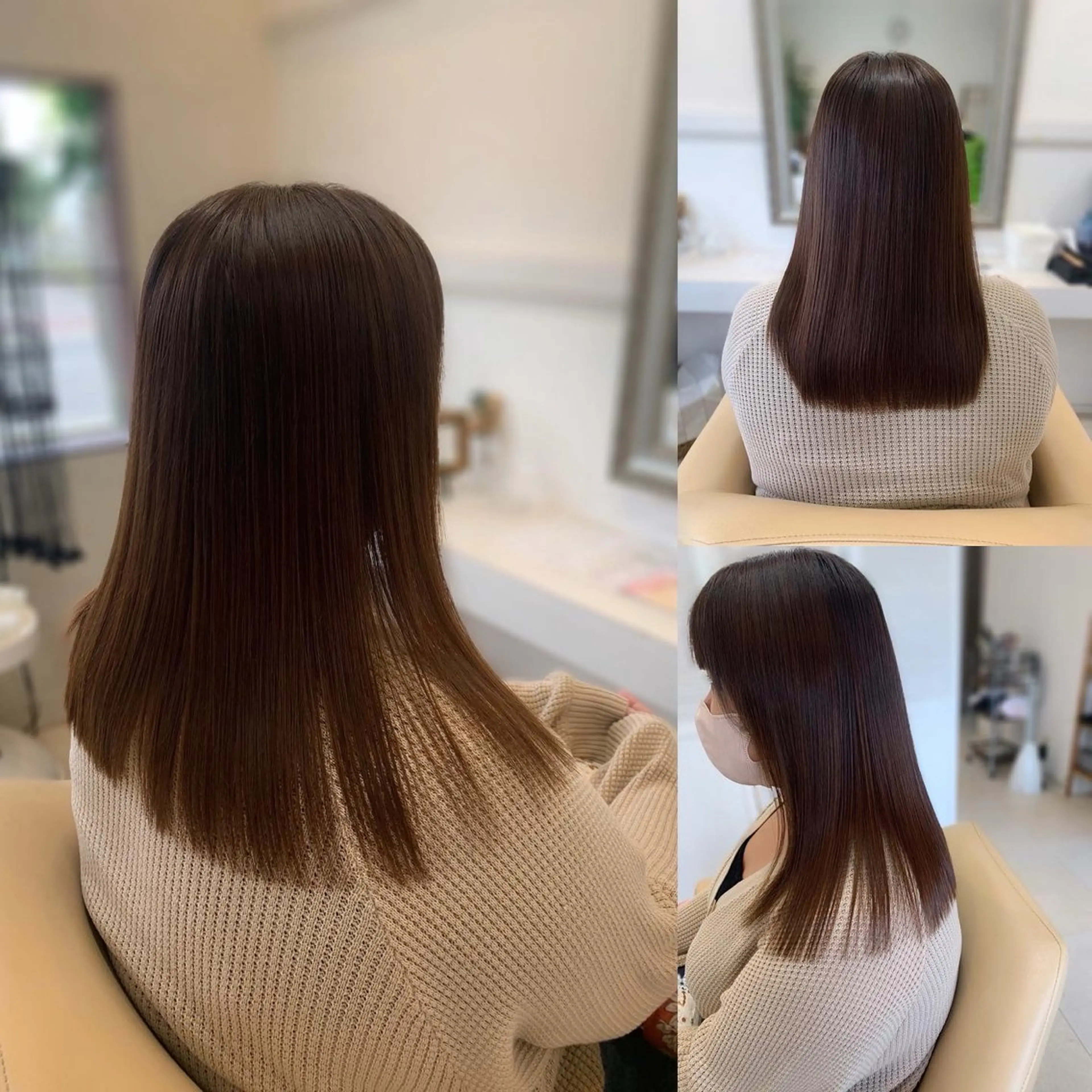 セミロング 縮毛矯正 縮毛矯正 Suno-Luno所属・Suno-Luno ヤマガタ ケンイチのヘアスタイル