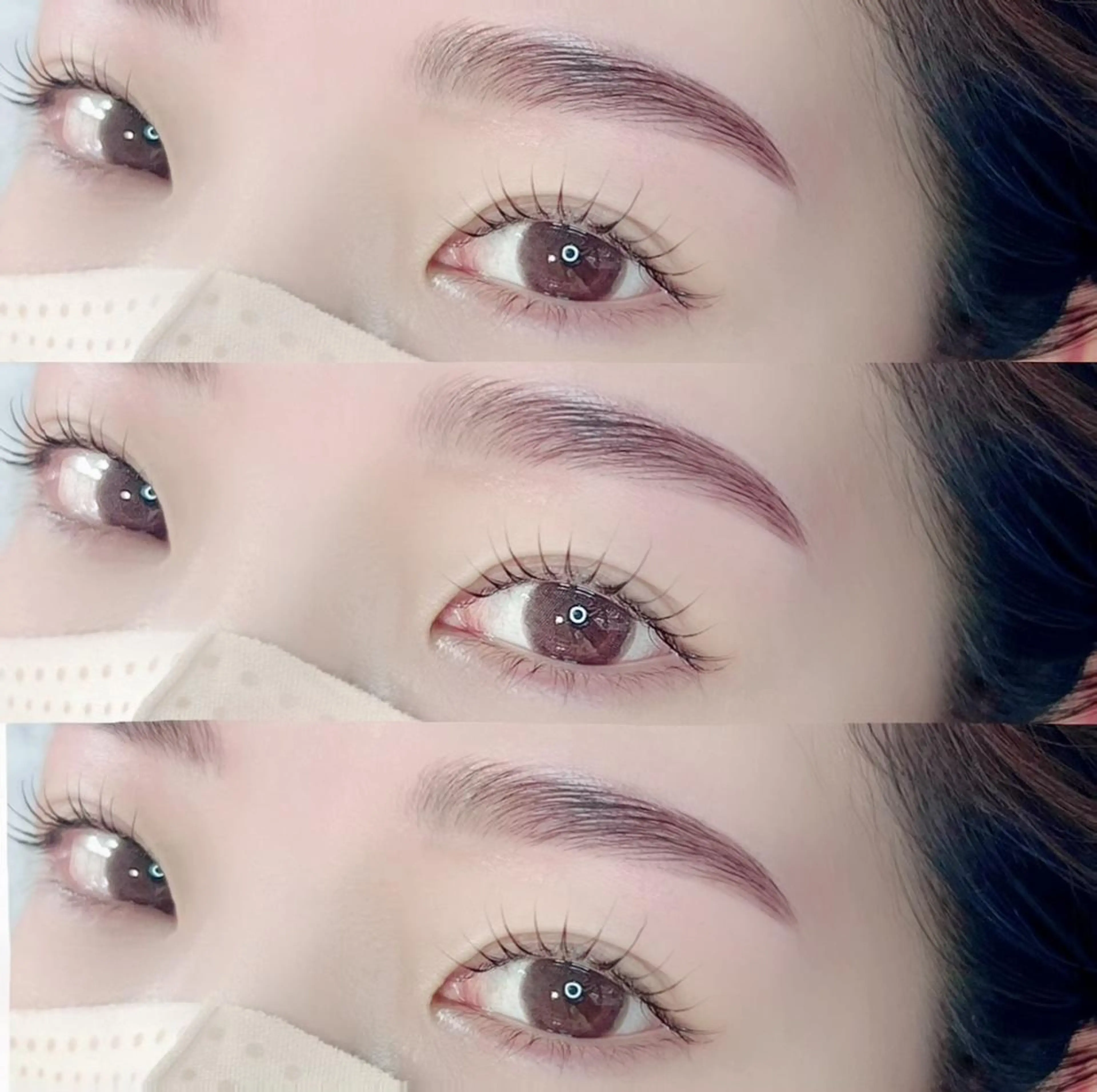 【お得セット 人気No.1 ⋆✦】眉毛WAX ×まつ毛パーマ 🪄ྀིの写真