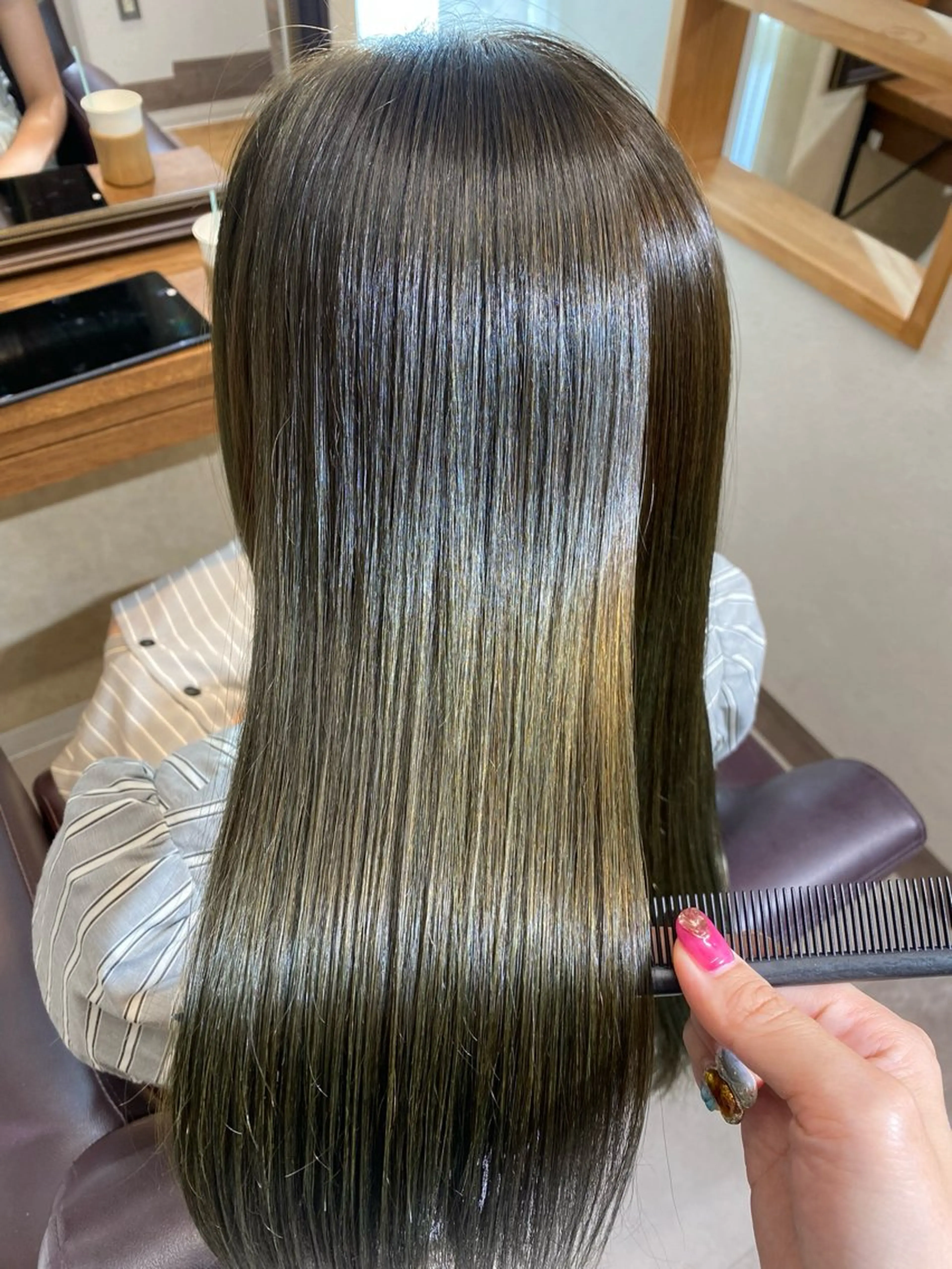 ロング カラー ヘアカラー トリートメント 🧡Watanabe Rio🧡のヘアスタイル