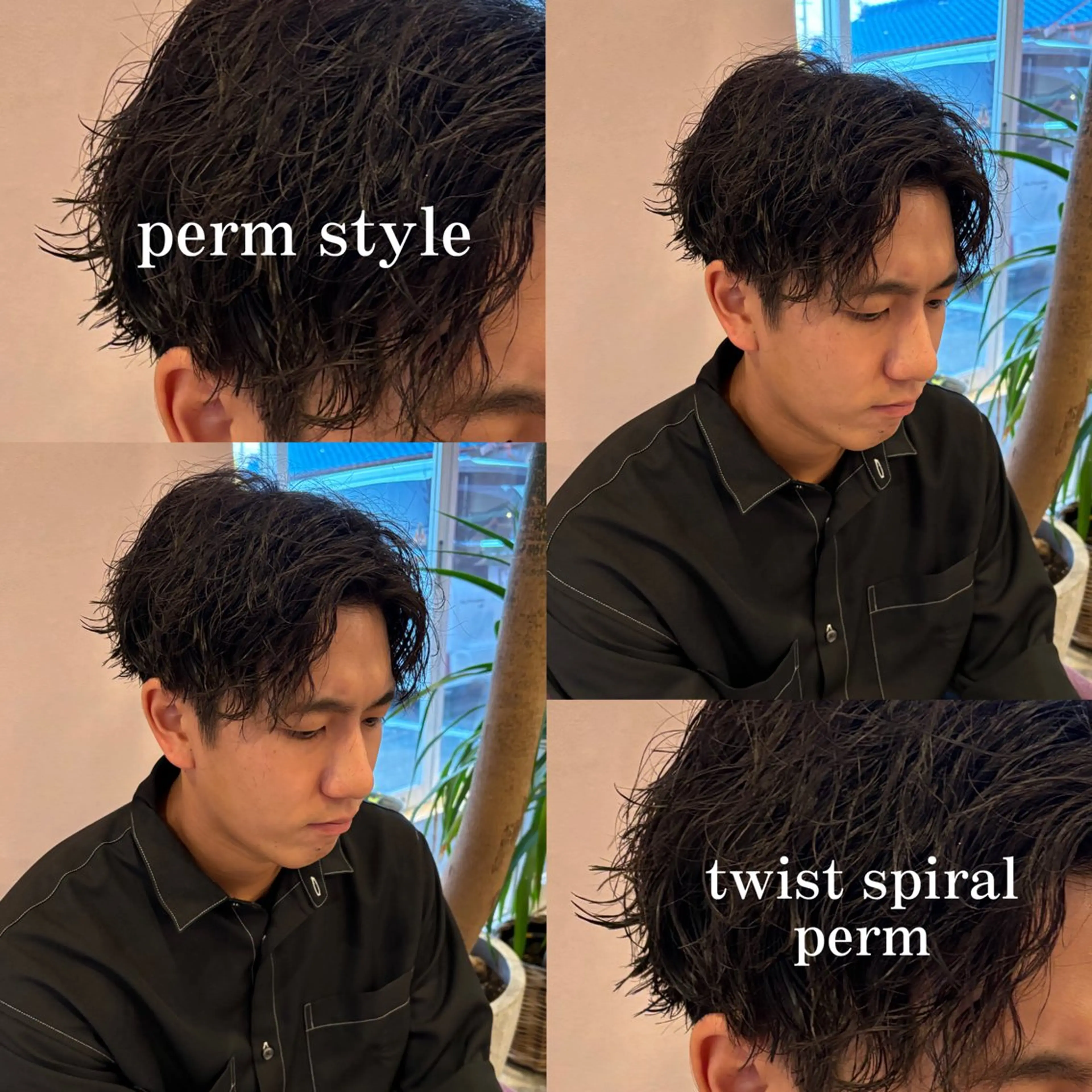 パーマ メンズ メンズパーマ 似合わせレイヤー/ Wカラー🧸こころのヘアスタイル