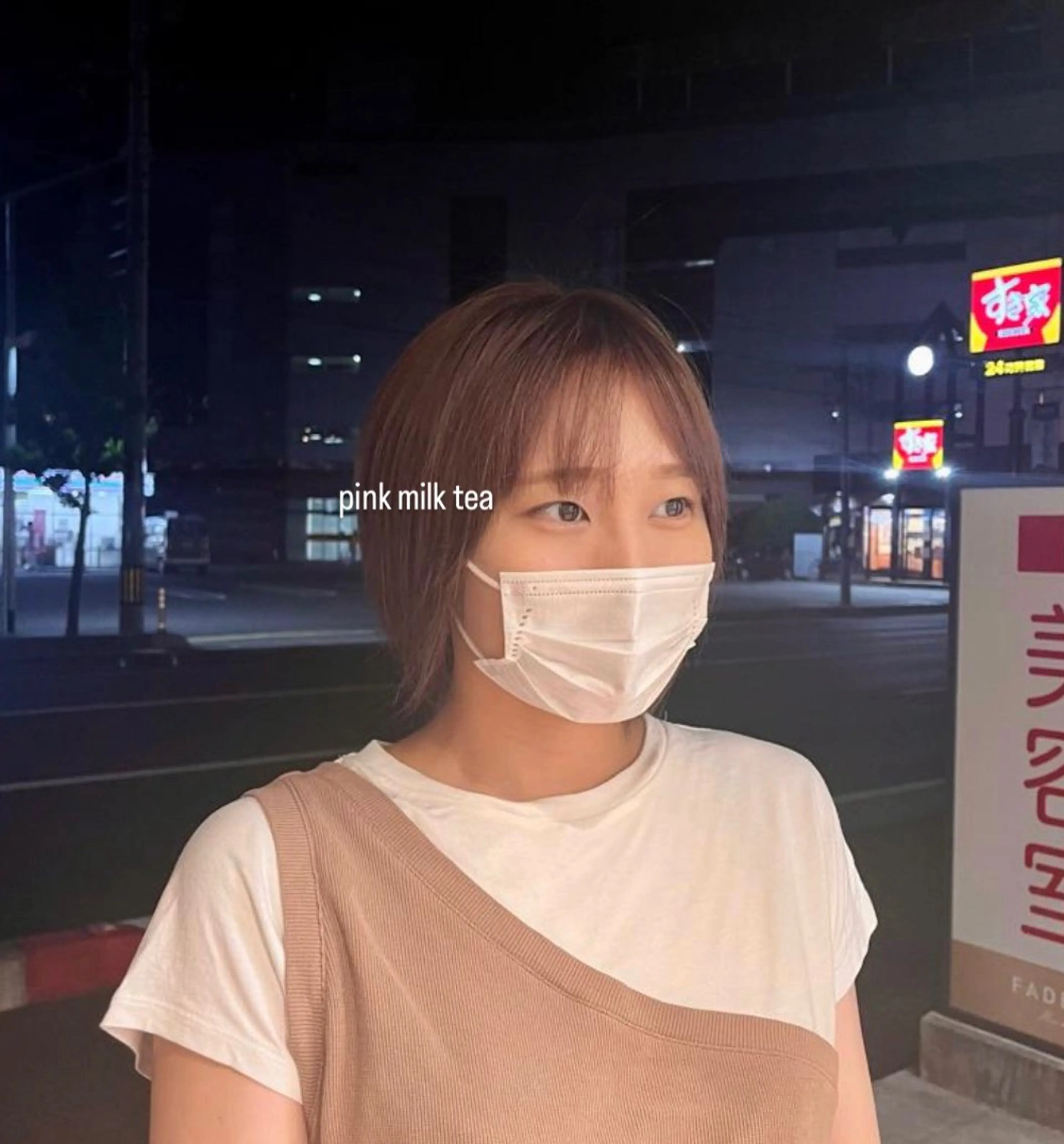 ショート カラー ヘアカラー セジールヘアメゾン所属・韓国レイヤー/透明感 カラー🐈曾根高のヘアスタイル