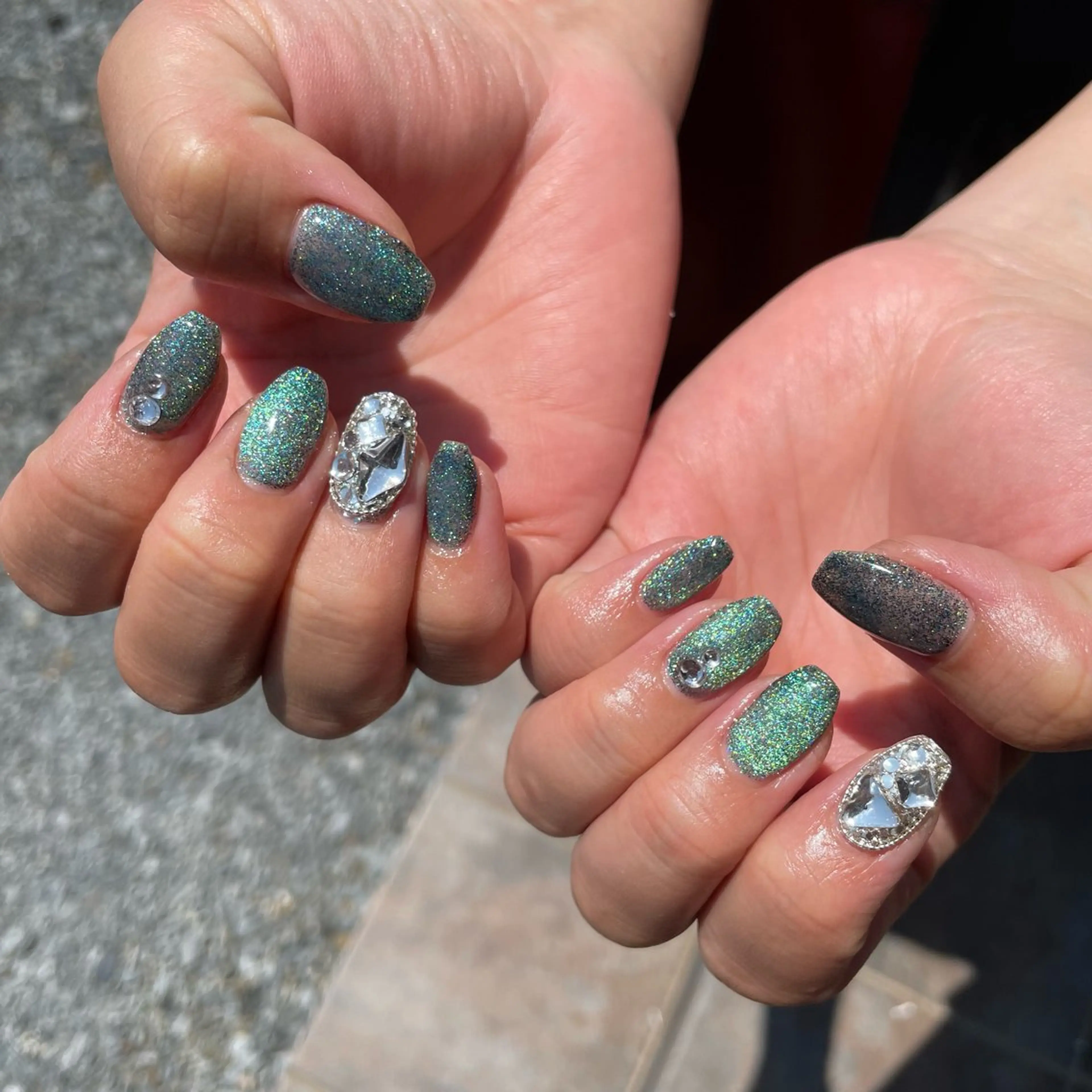 ネイル マグネットネイル ハンドネイル Nail Salon Refletのネイルデザイン