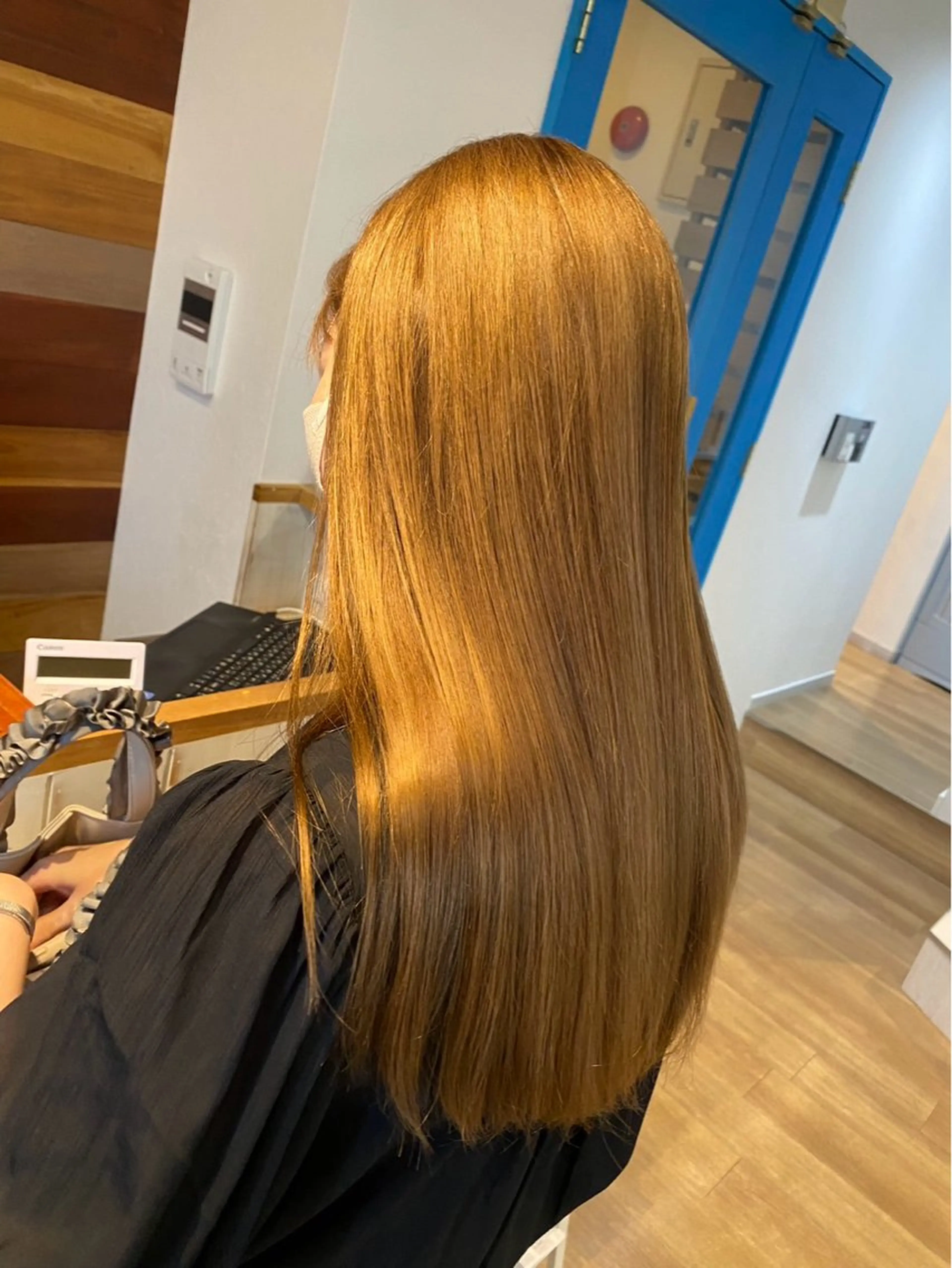 ロング カラー ベージュカラー ブリーチ ヘアカラー 伊藤かな 🫧 髪質改善/ヘッドスパのヘアスタイル