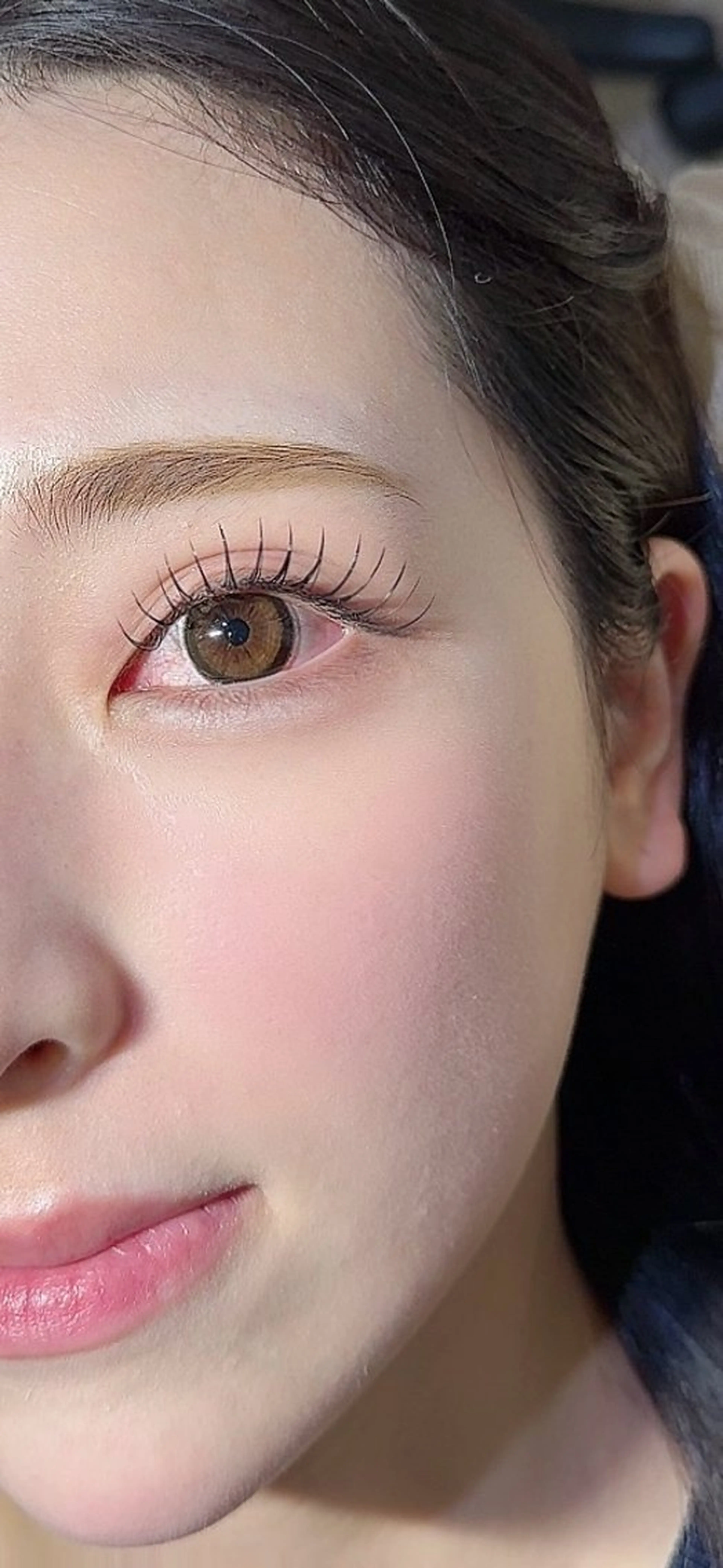 マツエク・マツパ フラットラッシュ マツエク Crescent Eye SHIMUの眉毛・アイブロウイメージ