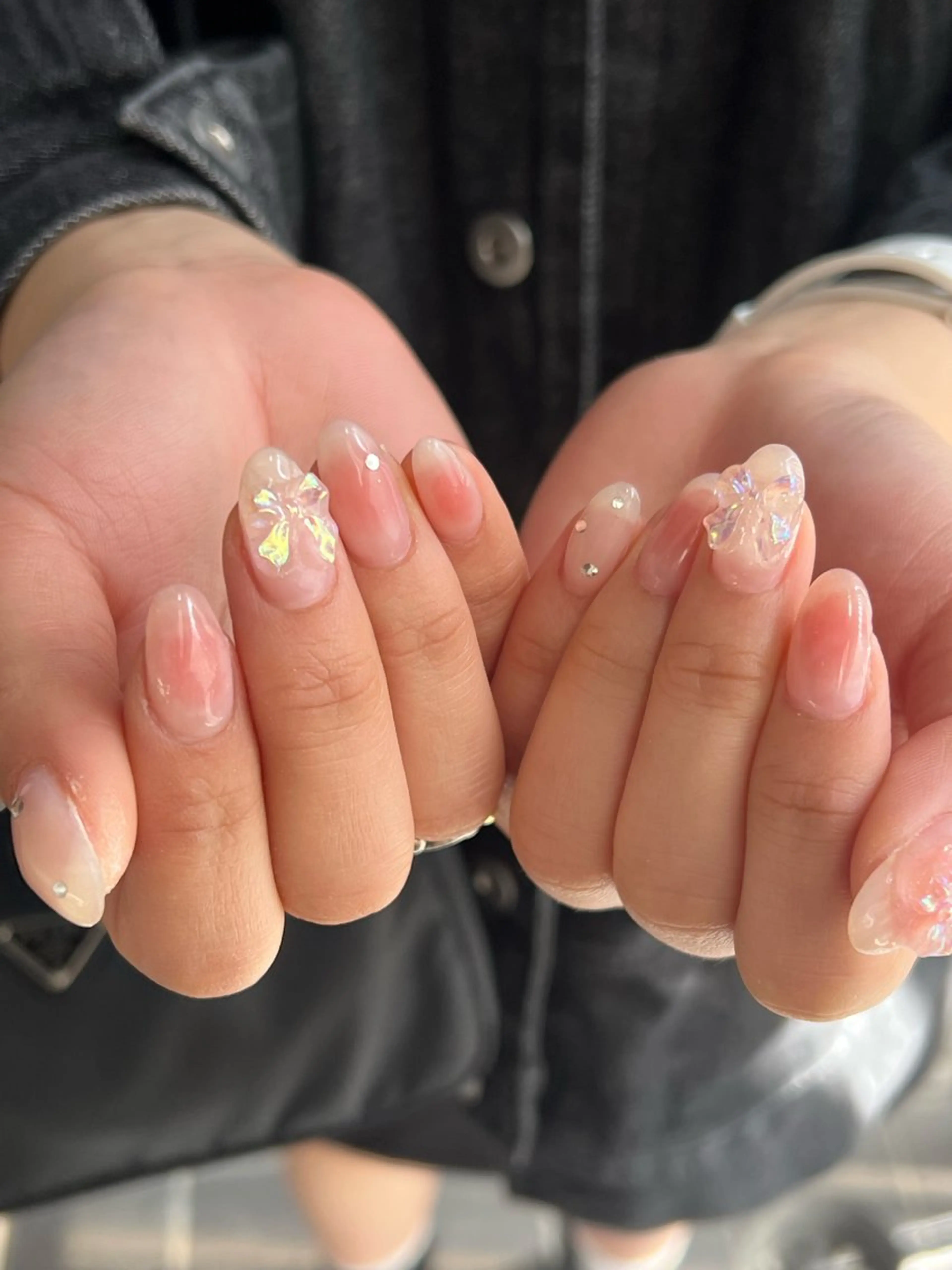 ネイル ハンドネイル Hata nail 🎀個性派ニュアンスのネイルデザイン