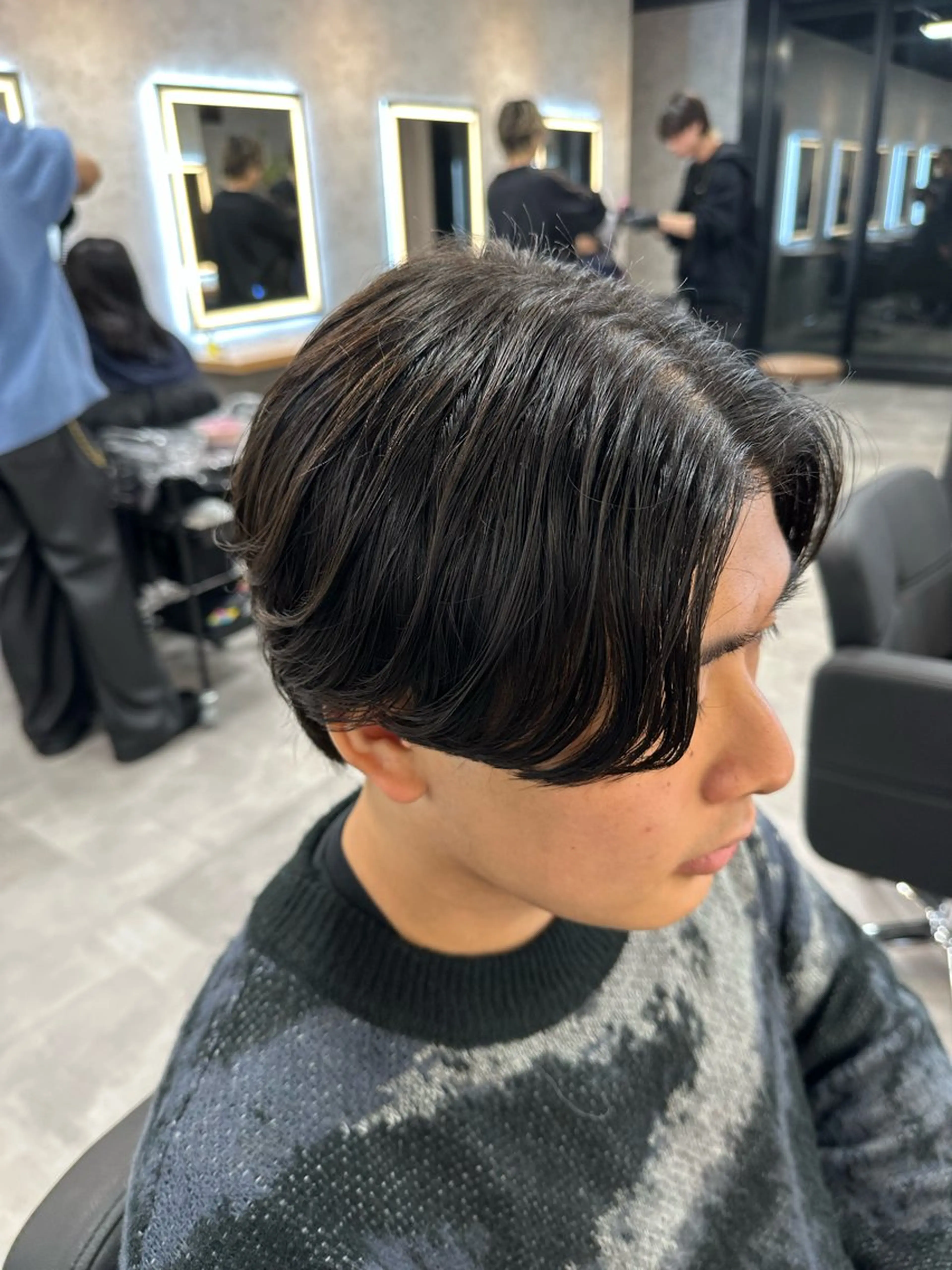 パーマ メンズ メンズパーマ ニュアンスパーマ カット パーマ 札幌メンズ指名 No. 1/光👑のヘアスタイル