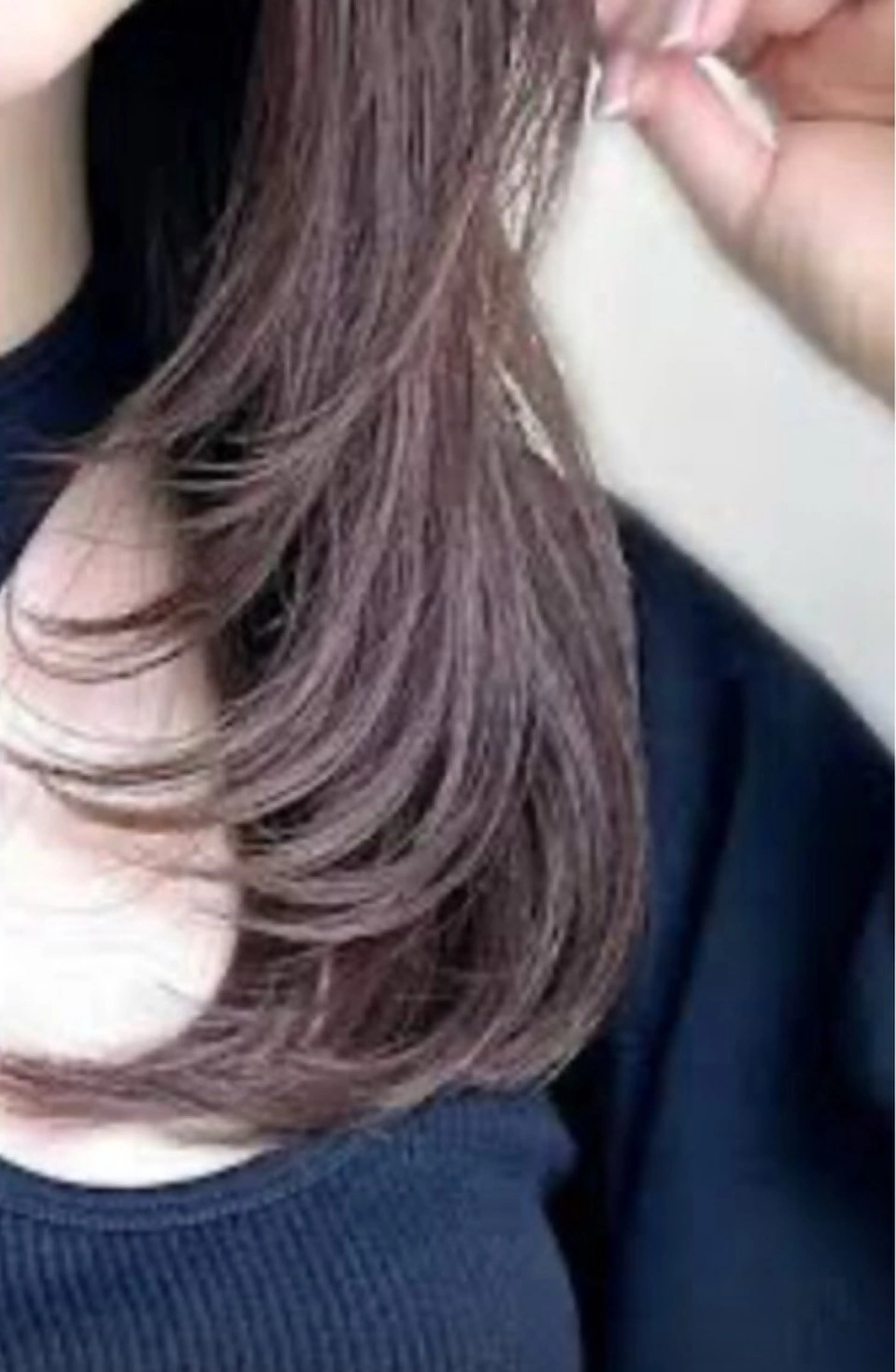 セミロング GLOW face by uruma☆のヘアスタイル