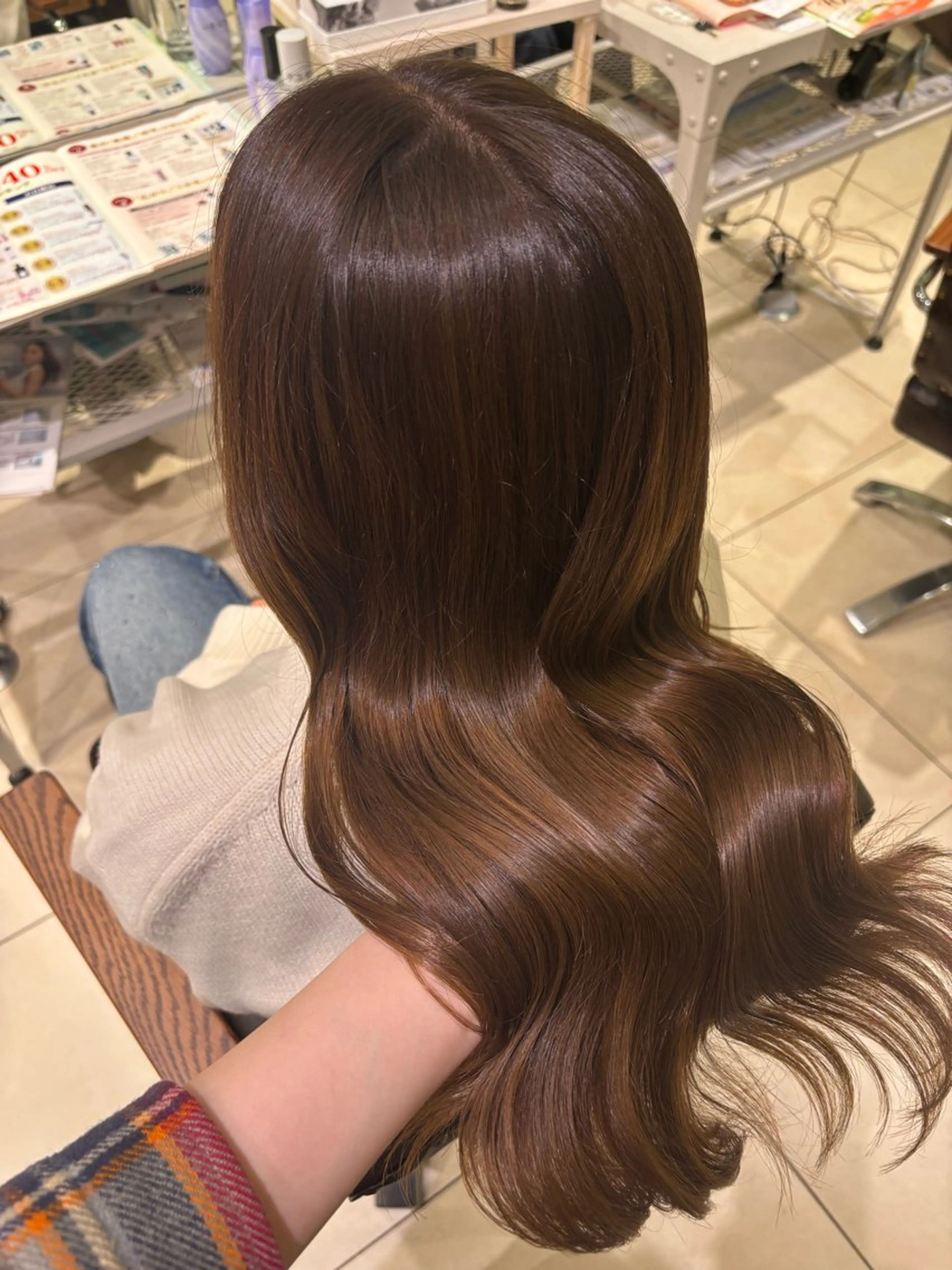 カラー ベージュカラー 透明感カラー 艶カラー🌟髪質改善 髙畑爽のヘアスタイル