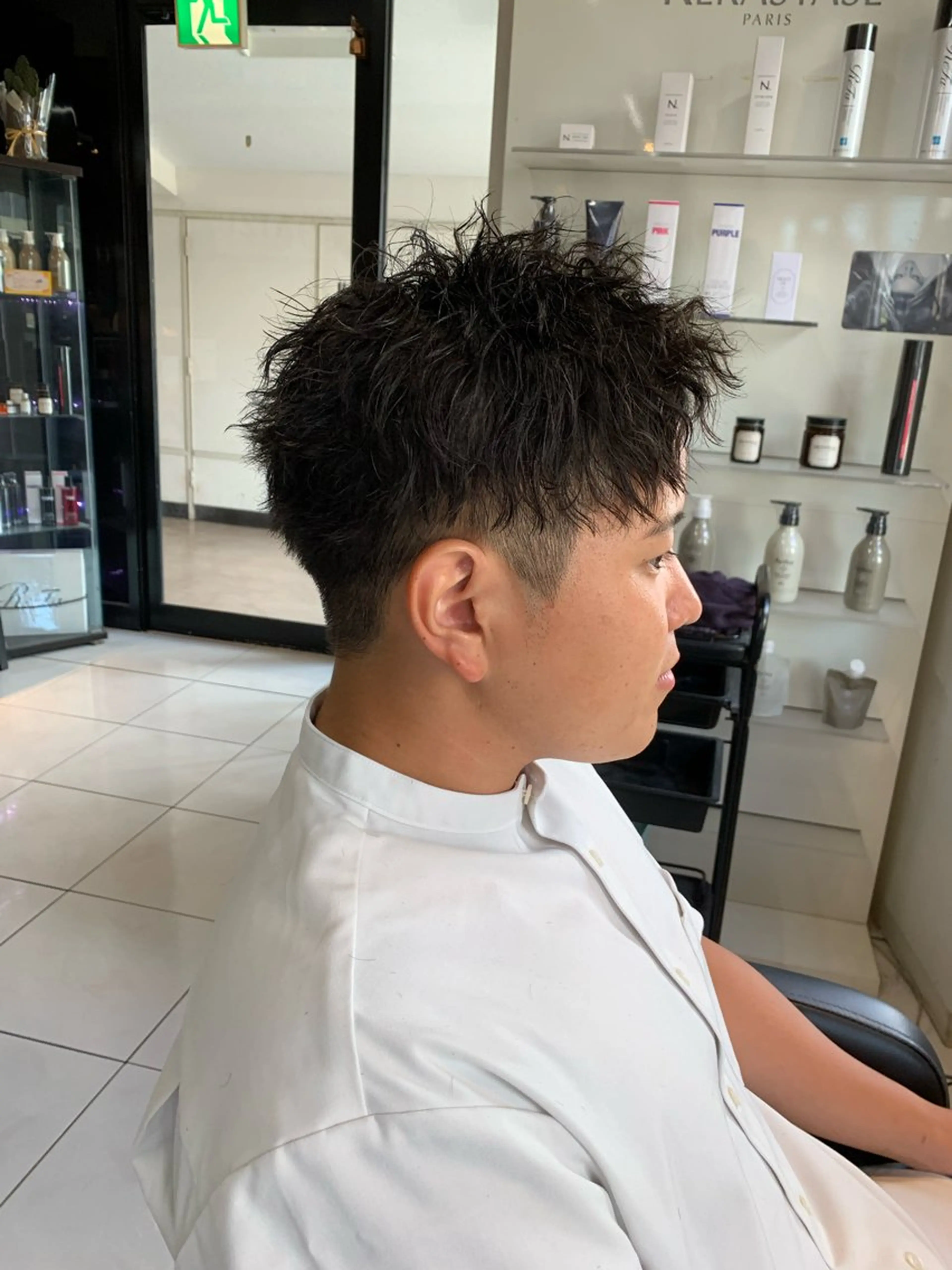 ショート カット パーマ 🔥メンズ特化🔥 佐藤桂崇のヘアスタイル