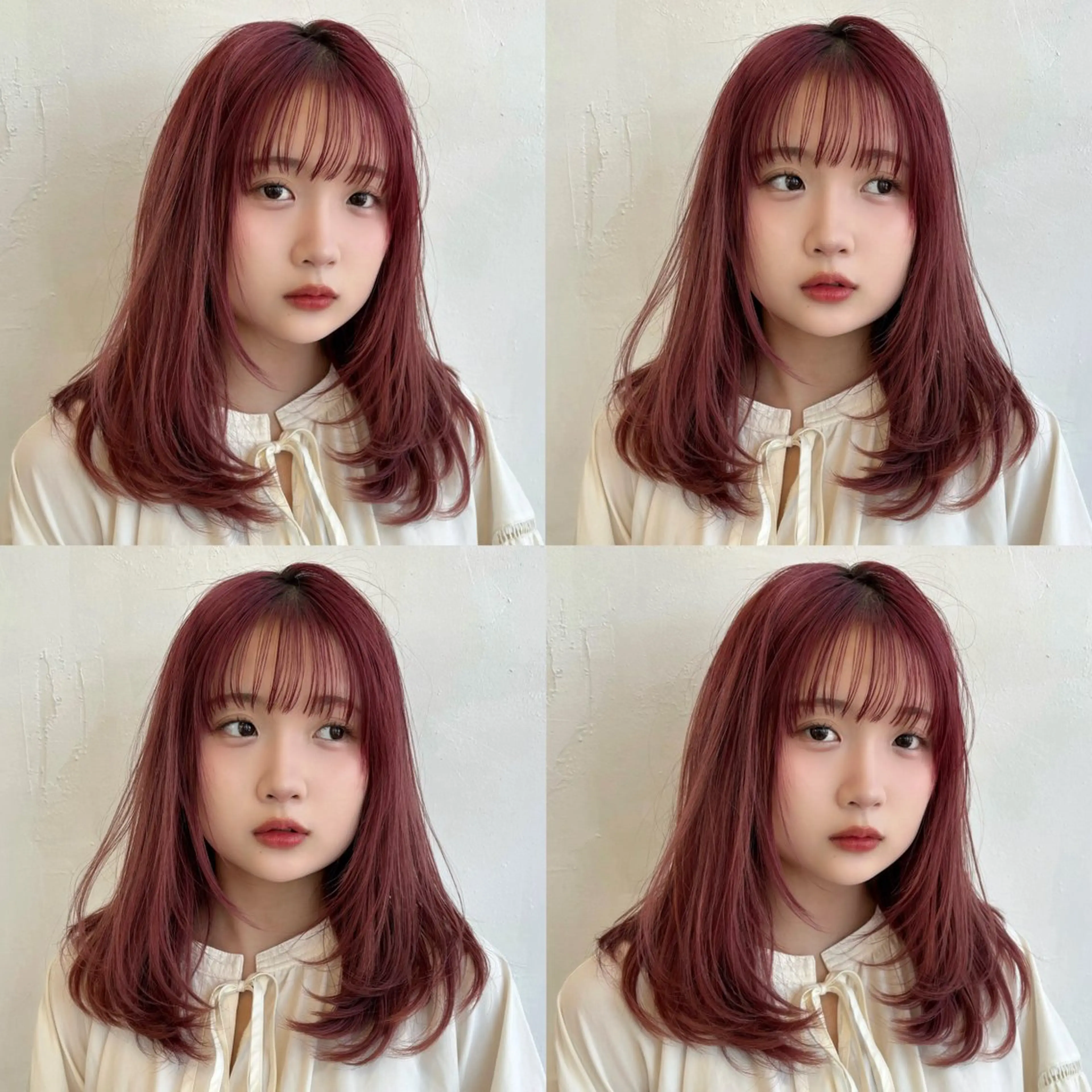 ロング ヘアカラー 優李 ゆうり‪のヘアスタイル
