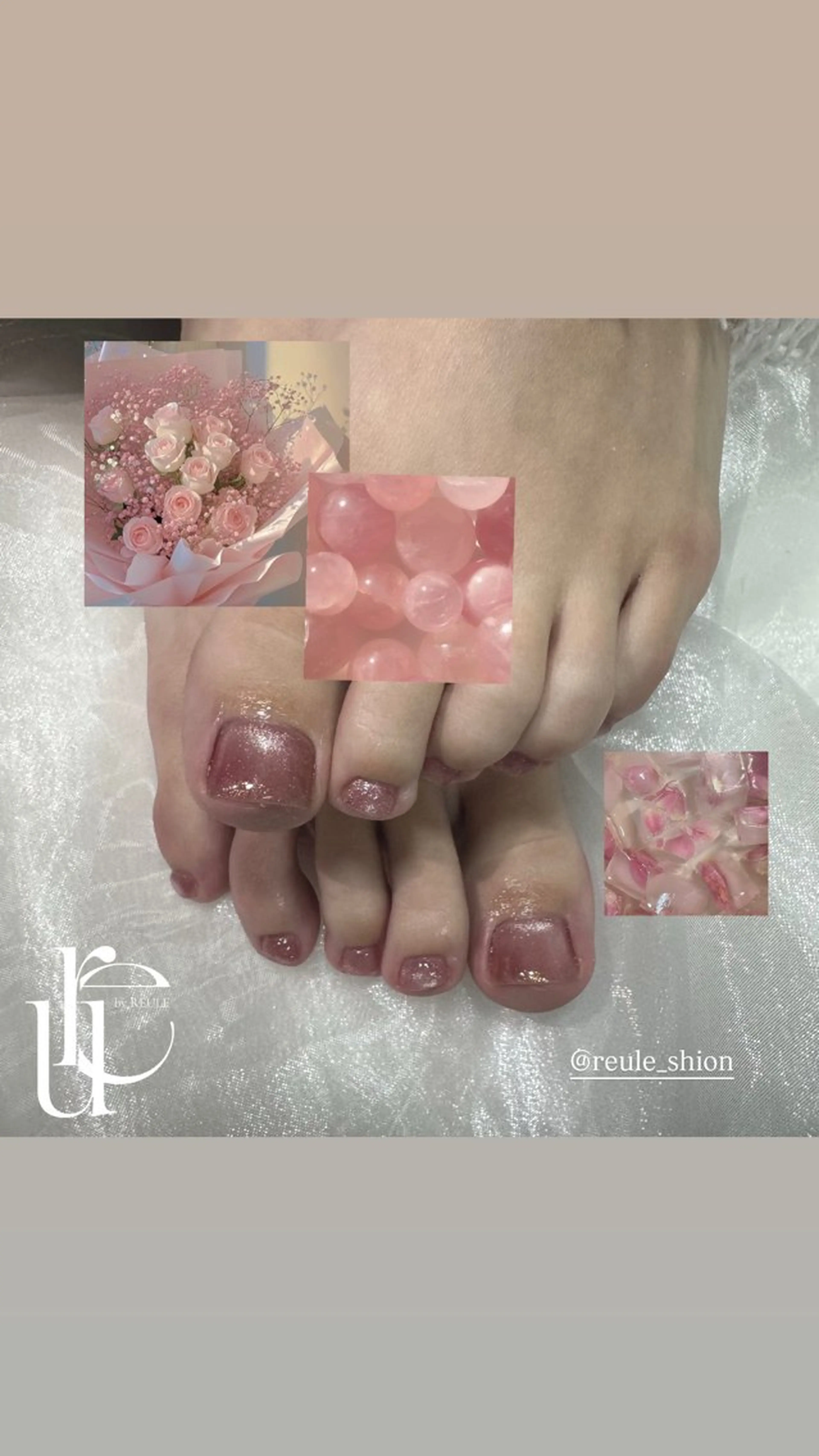 フットネイルマグネット（オフ込み）の写真