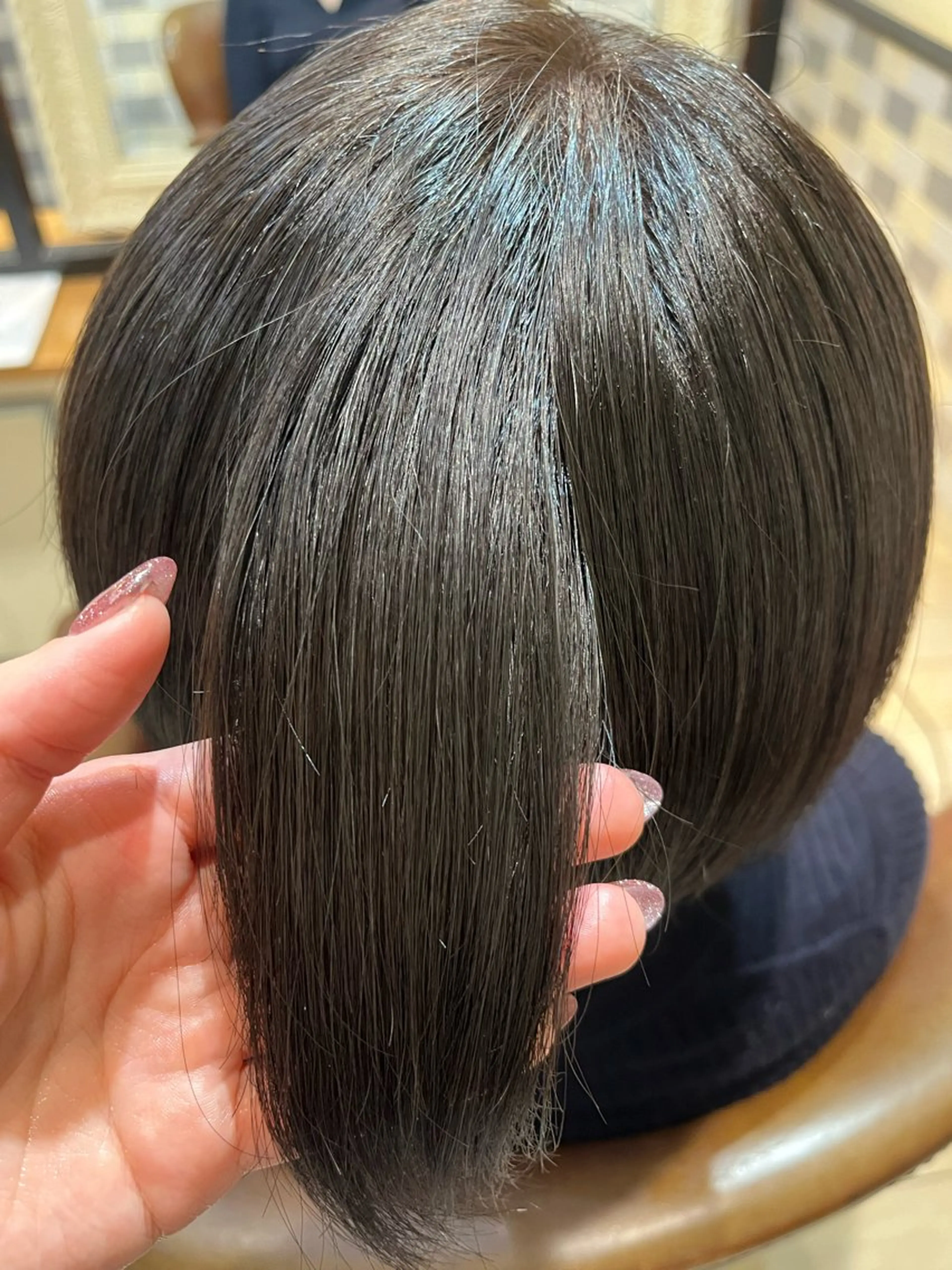 ショート カラー イケハラ ナナミのヘアスタイル
