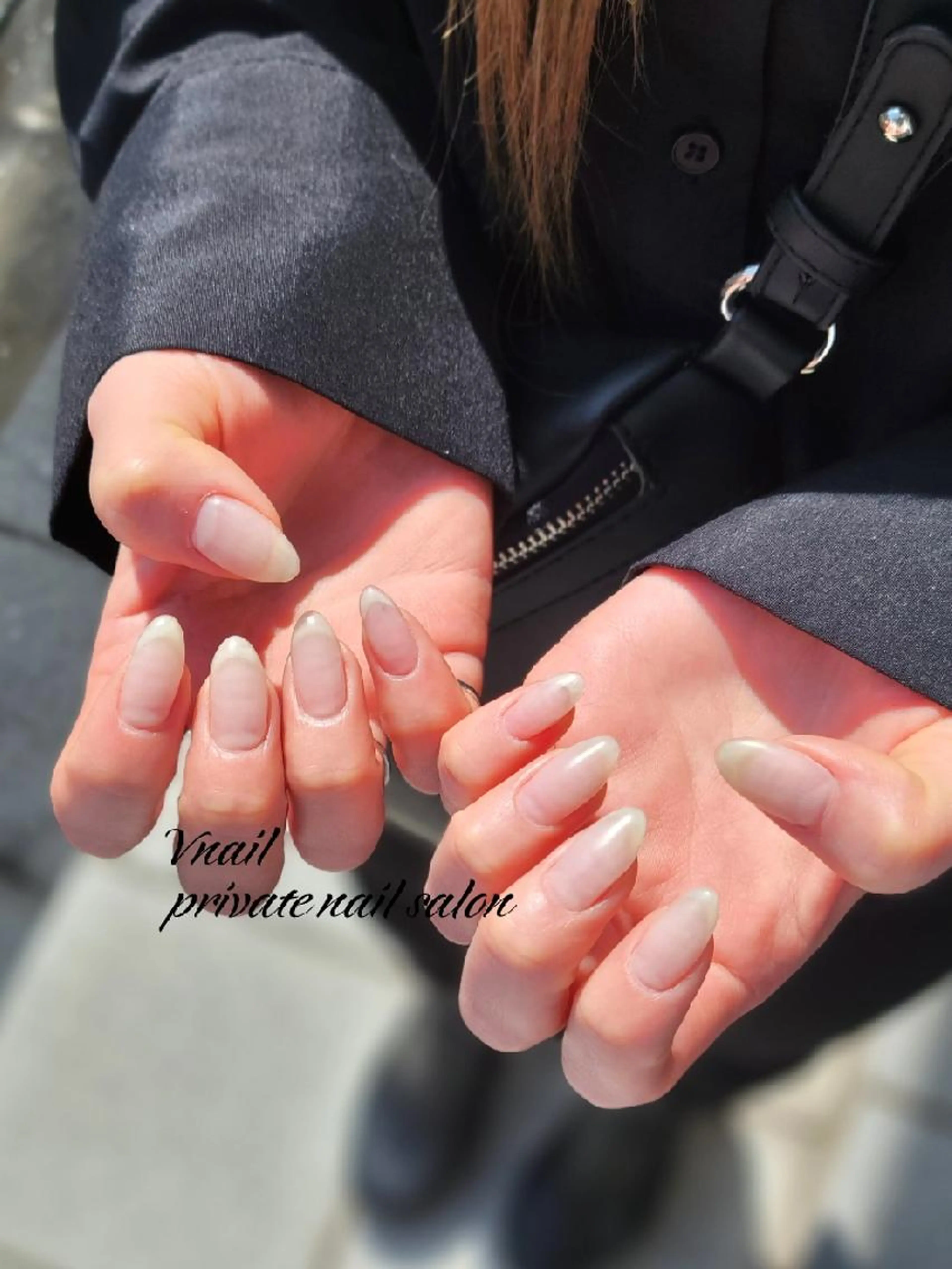 クリアネイルの写真