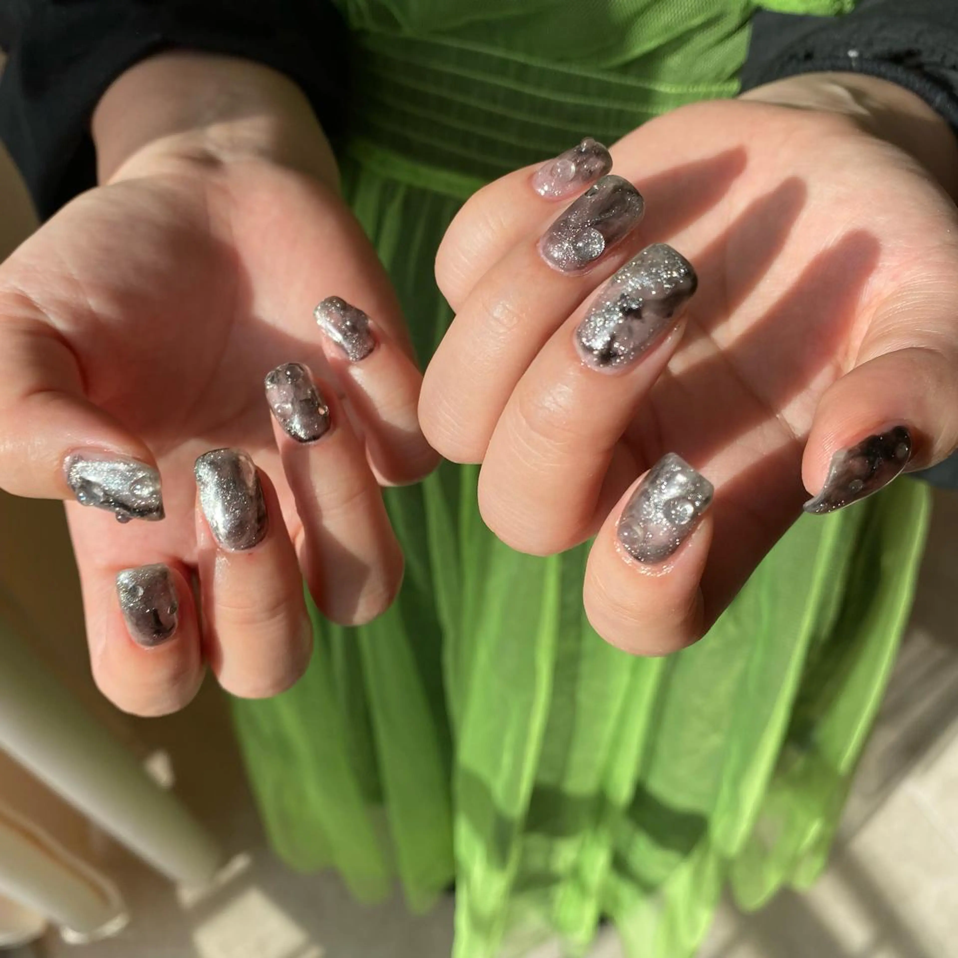 ネイル ゆびノさき茨木店 ニュアンス/アートのネイルデザイン