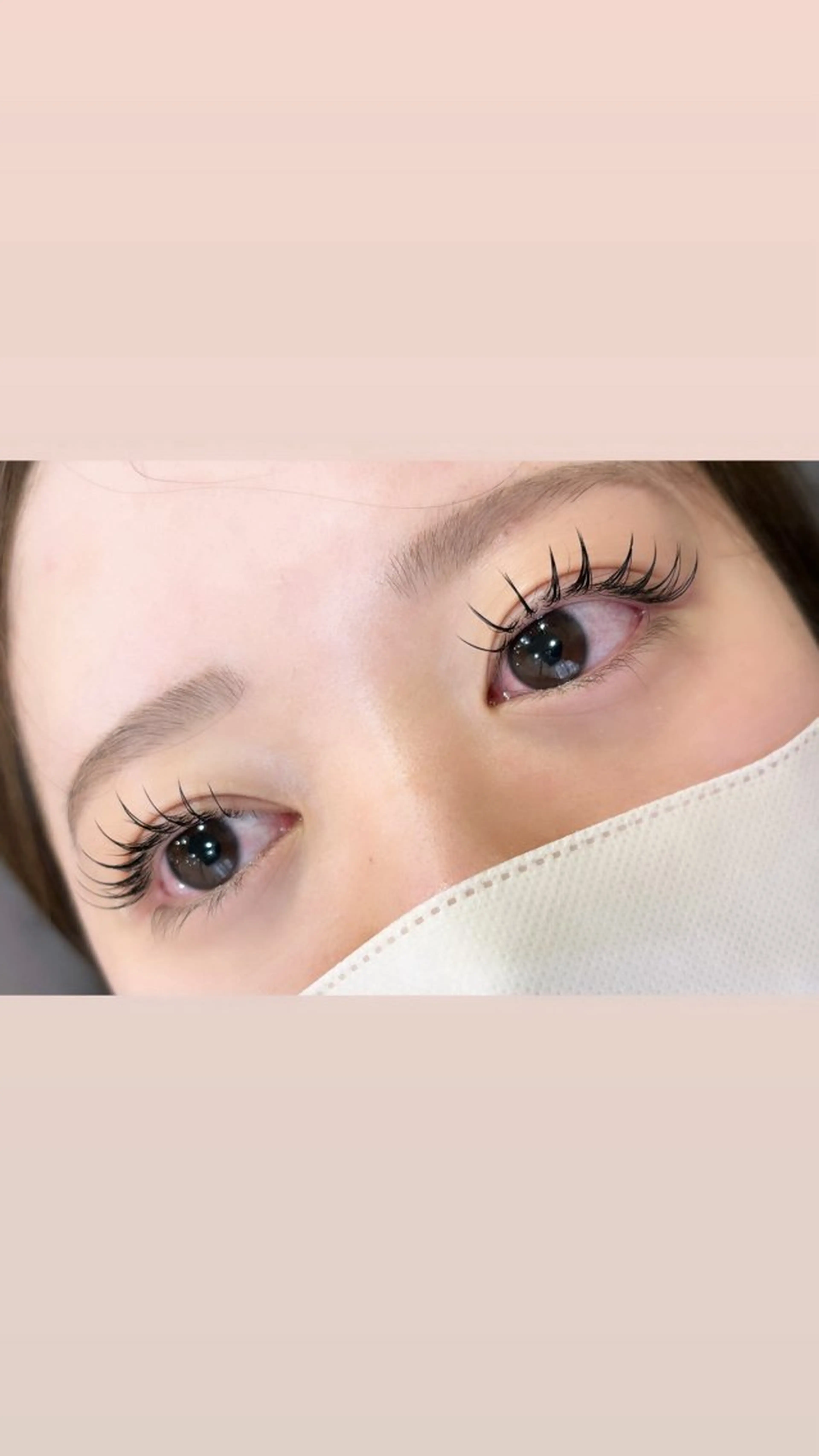 マツエク・マツパ フラットラッシュ hirakawa makoのマツエク・マツパデザイン