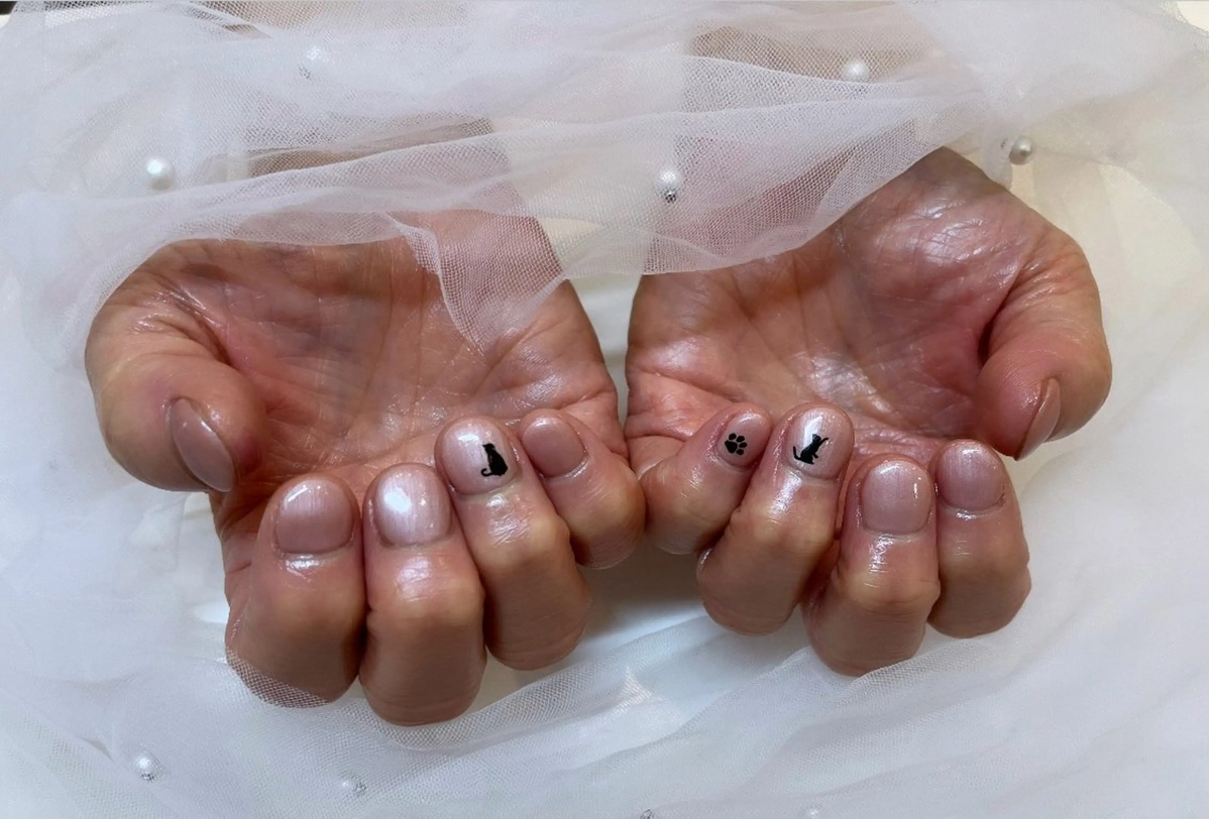 ネイル ワンカラーネイル 橋本 麻衣のネイルデザイン