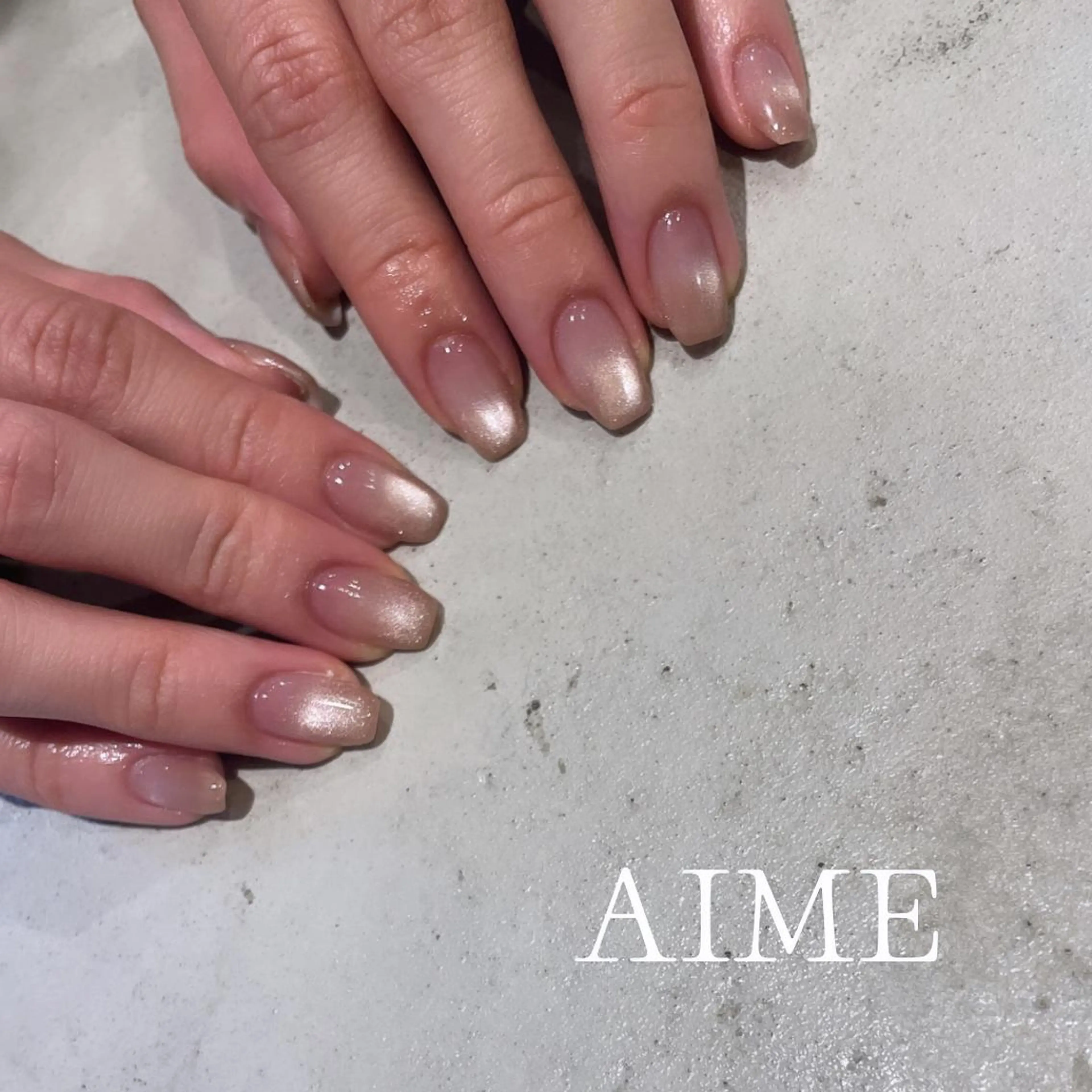 ネイル アートネイル ハンドネイル AIME （momo）のネイルデザイン