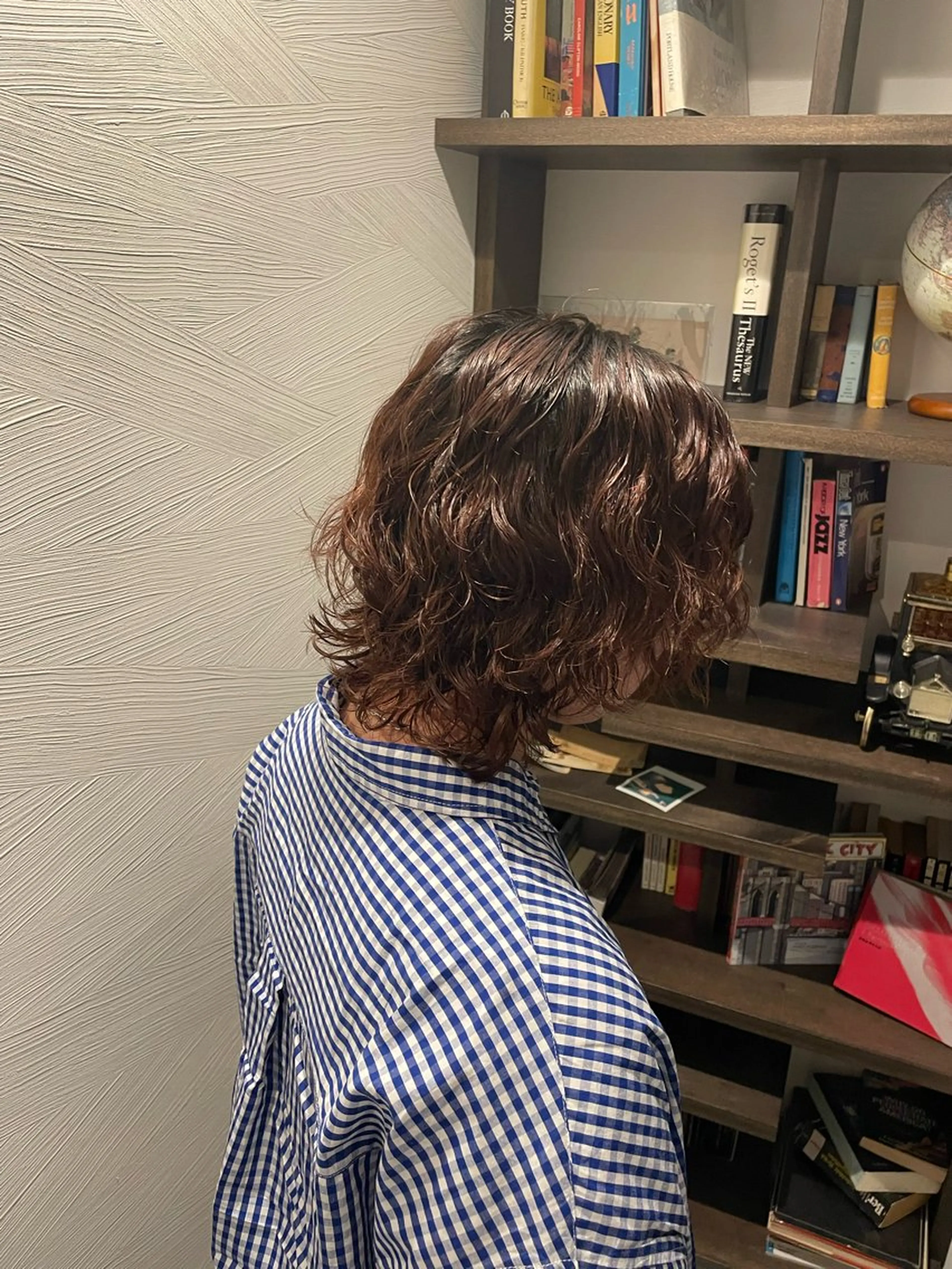 ショート パーマ リ ノのヘアスタイル
