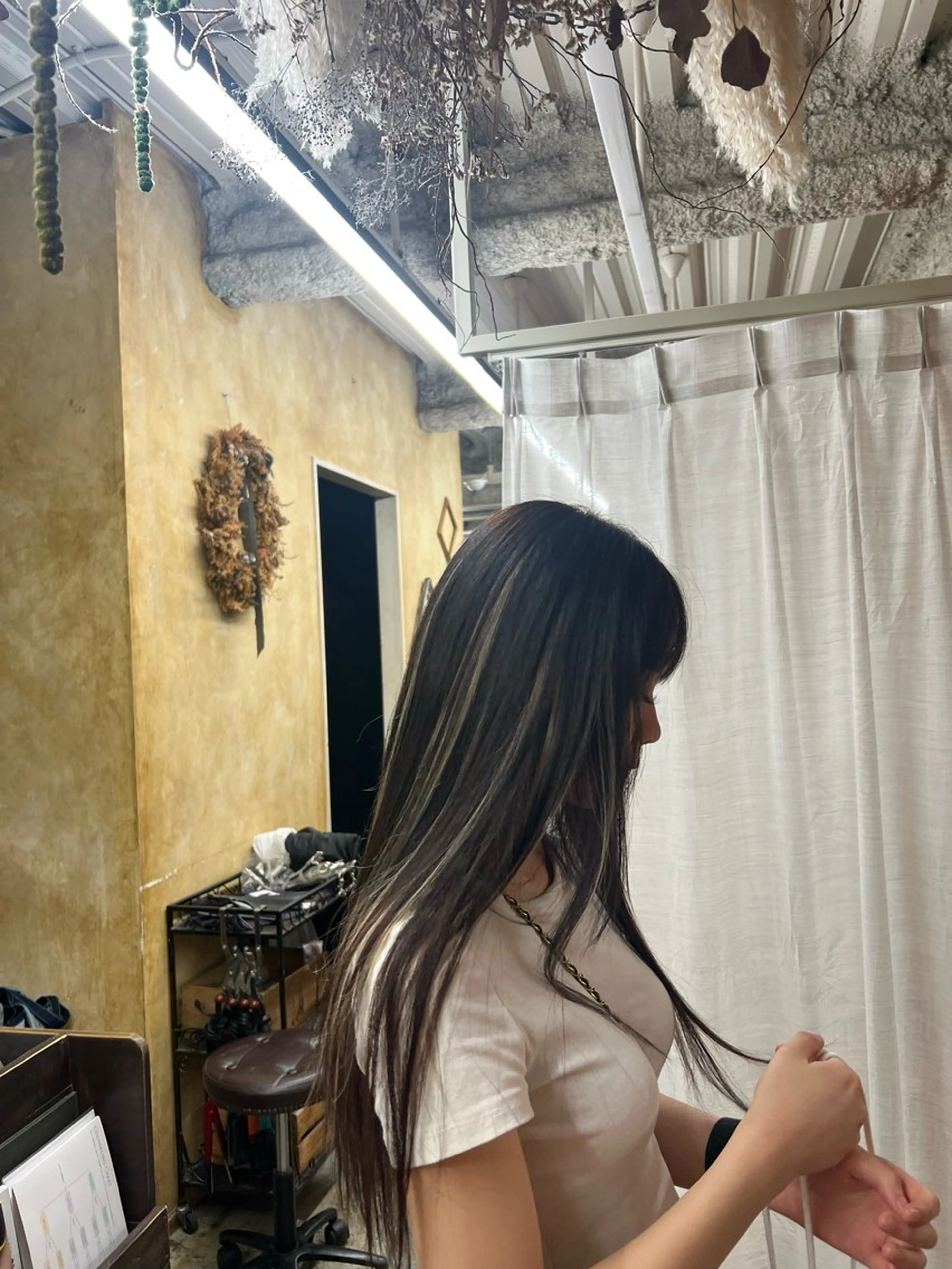 最高級AAAレミー人毛100%シールエクステ(胸が隠れる長さ)40枚✨の写真