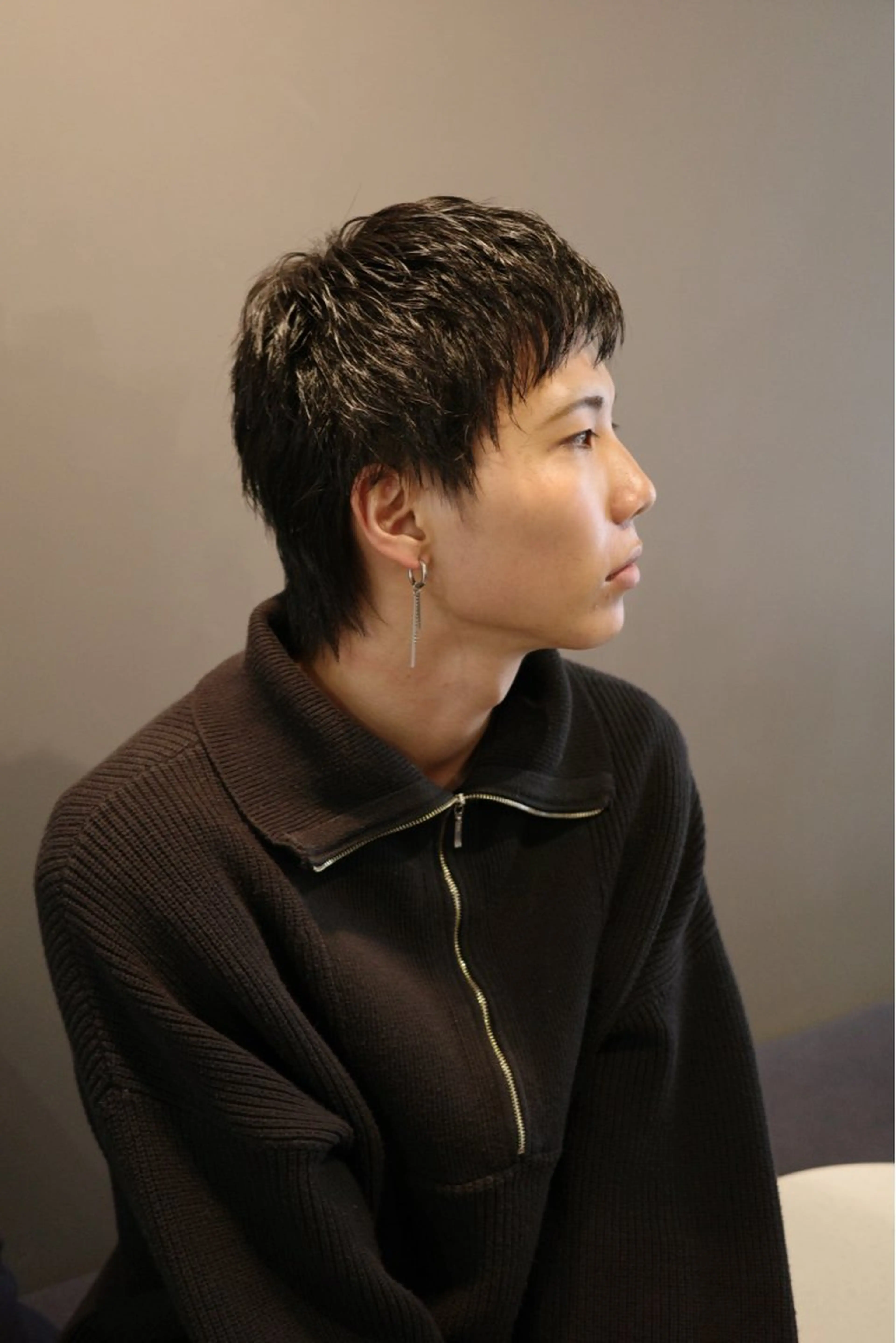 ショート メンズ メンズショート スパイキーショート ショートヘア MAKI渋谷 【カットモデル募集】のヘアスタイル