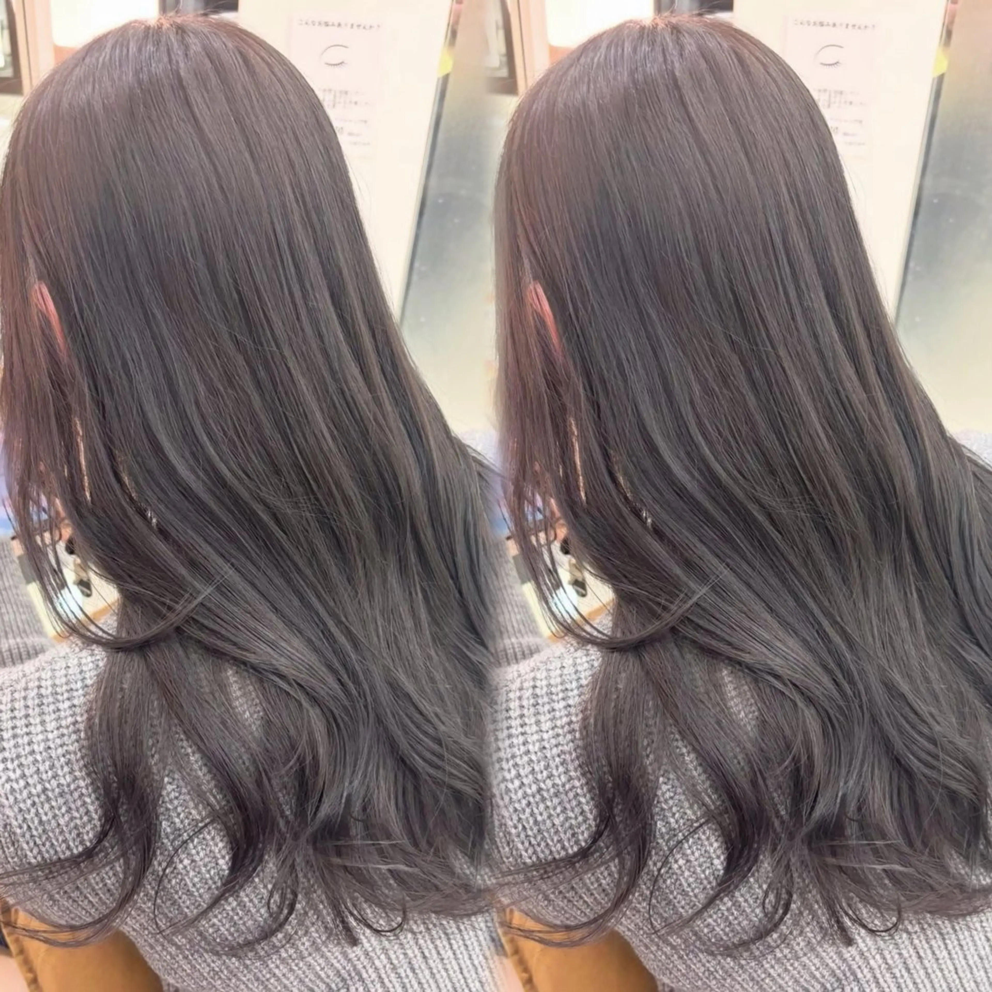【🎀色落ちまでかわいい透明感ワンカラー】の写真