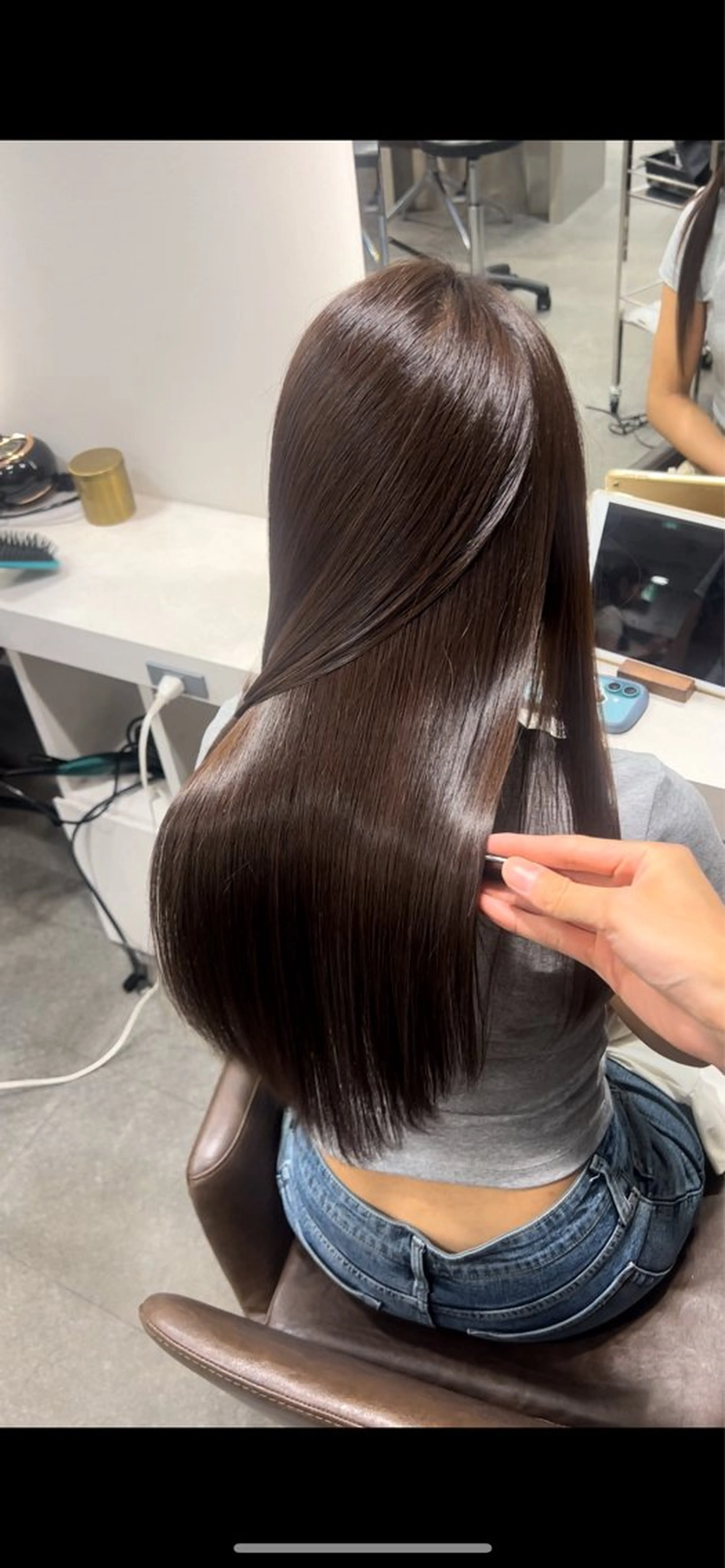 ロング 縮毛矯正 パーマ特化 /ヒナのヘアスタイル