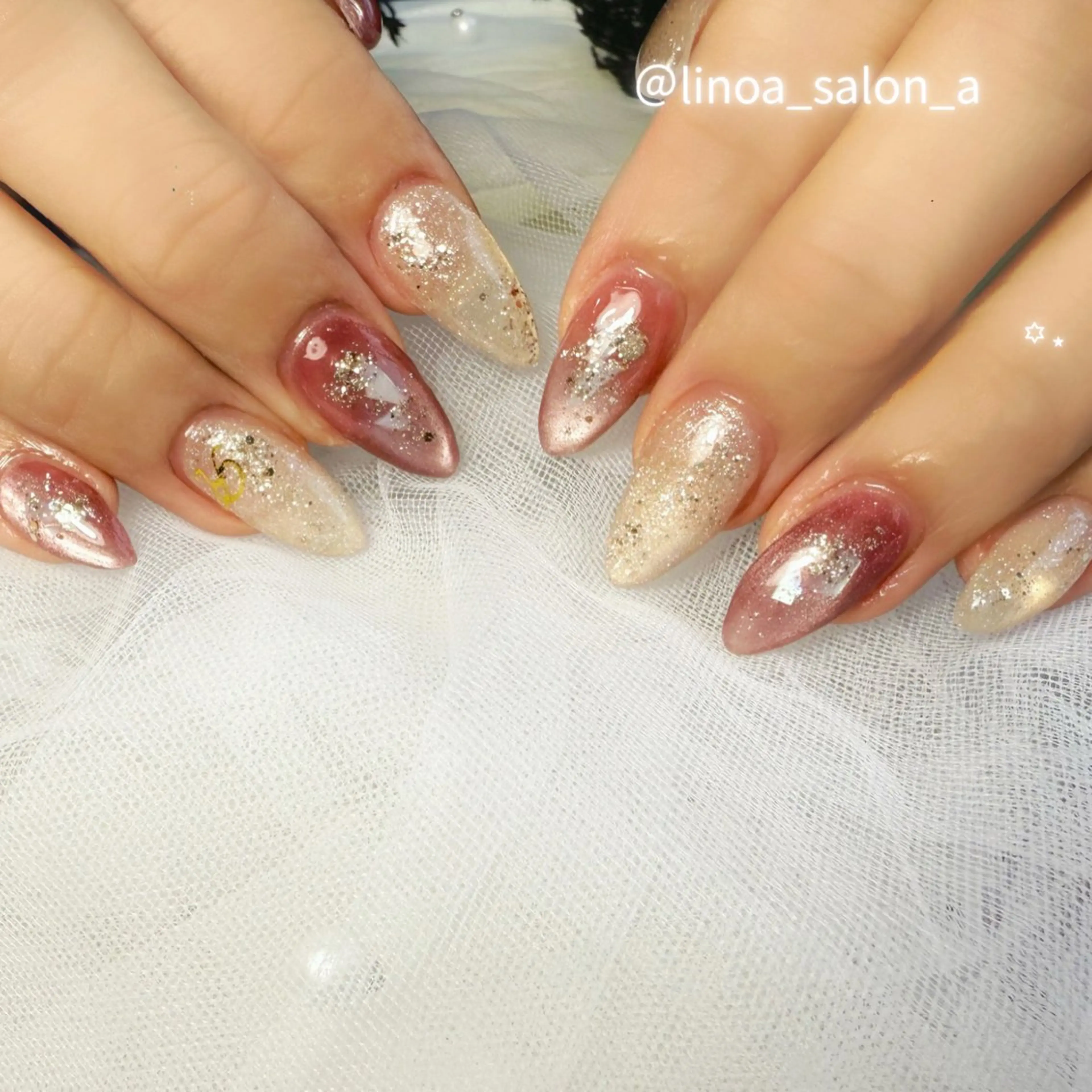 ネイル ハンドネイル linoa salonのネイルデザイン