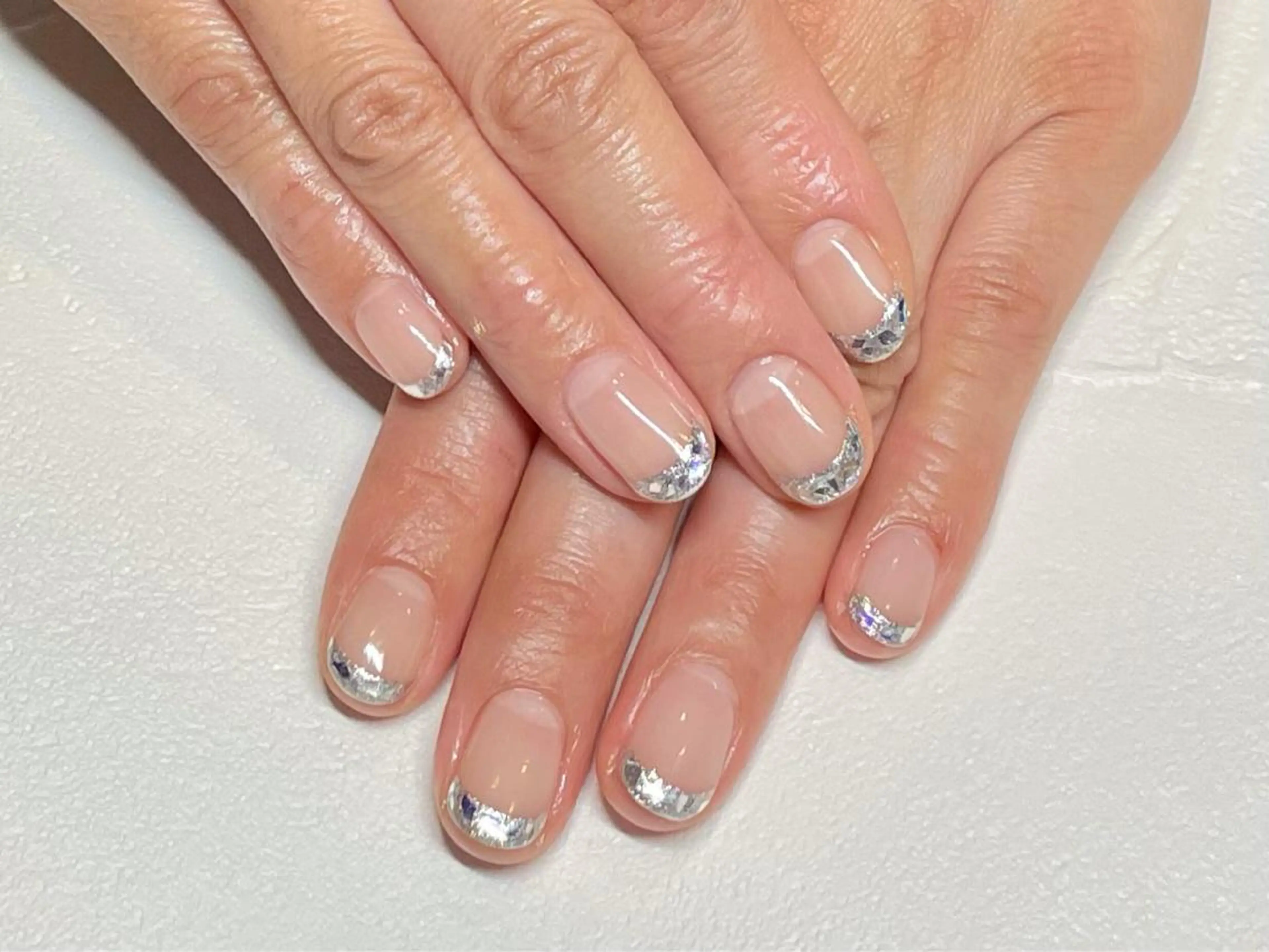 ネイル フレンチネイル ささき れいなのネイルデザイン