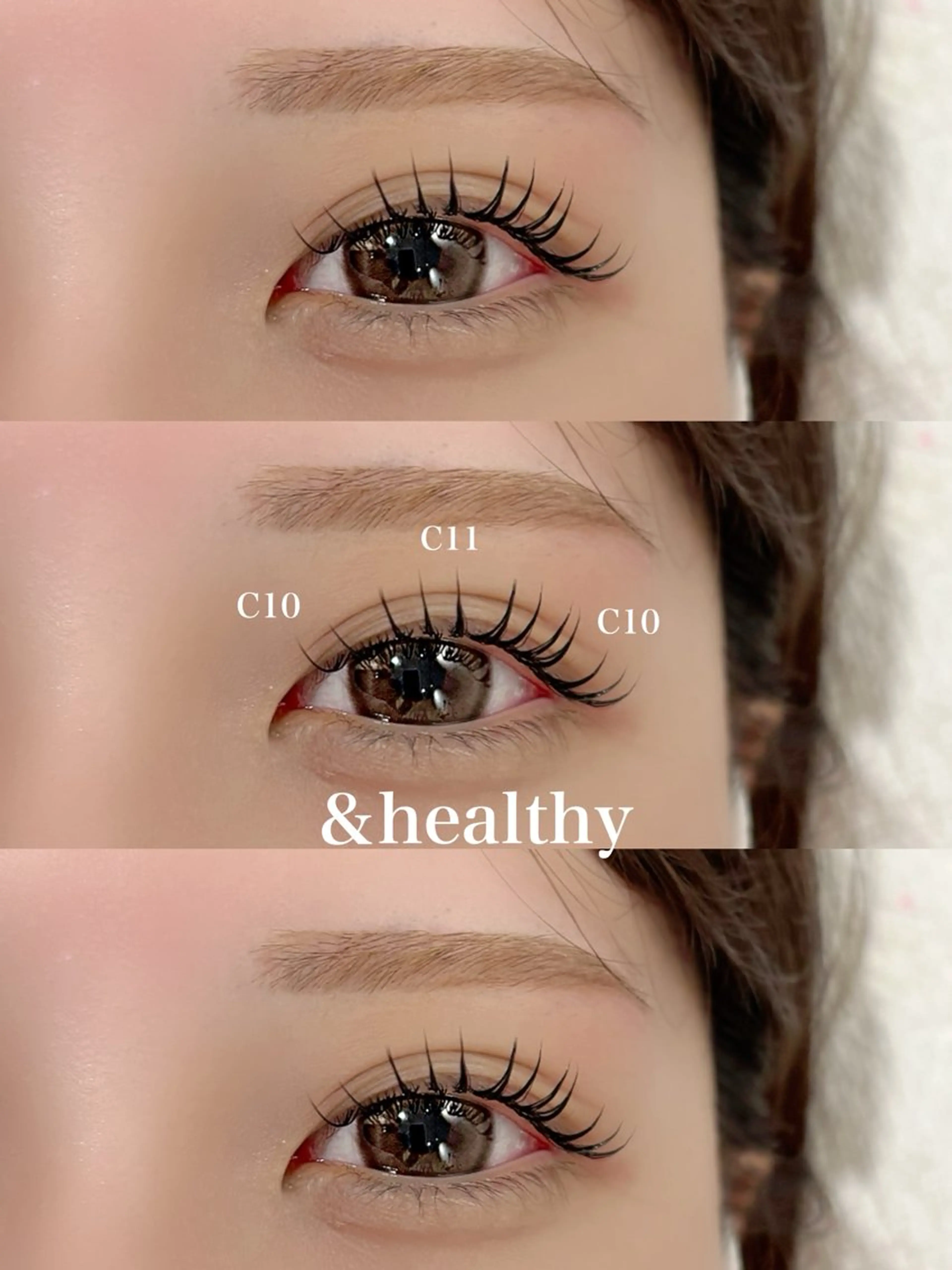 マツエク・マツパ マツエク hipahipa! MOEのマツエク・マツパデザイン