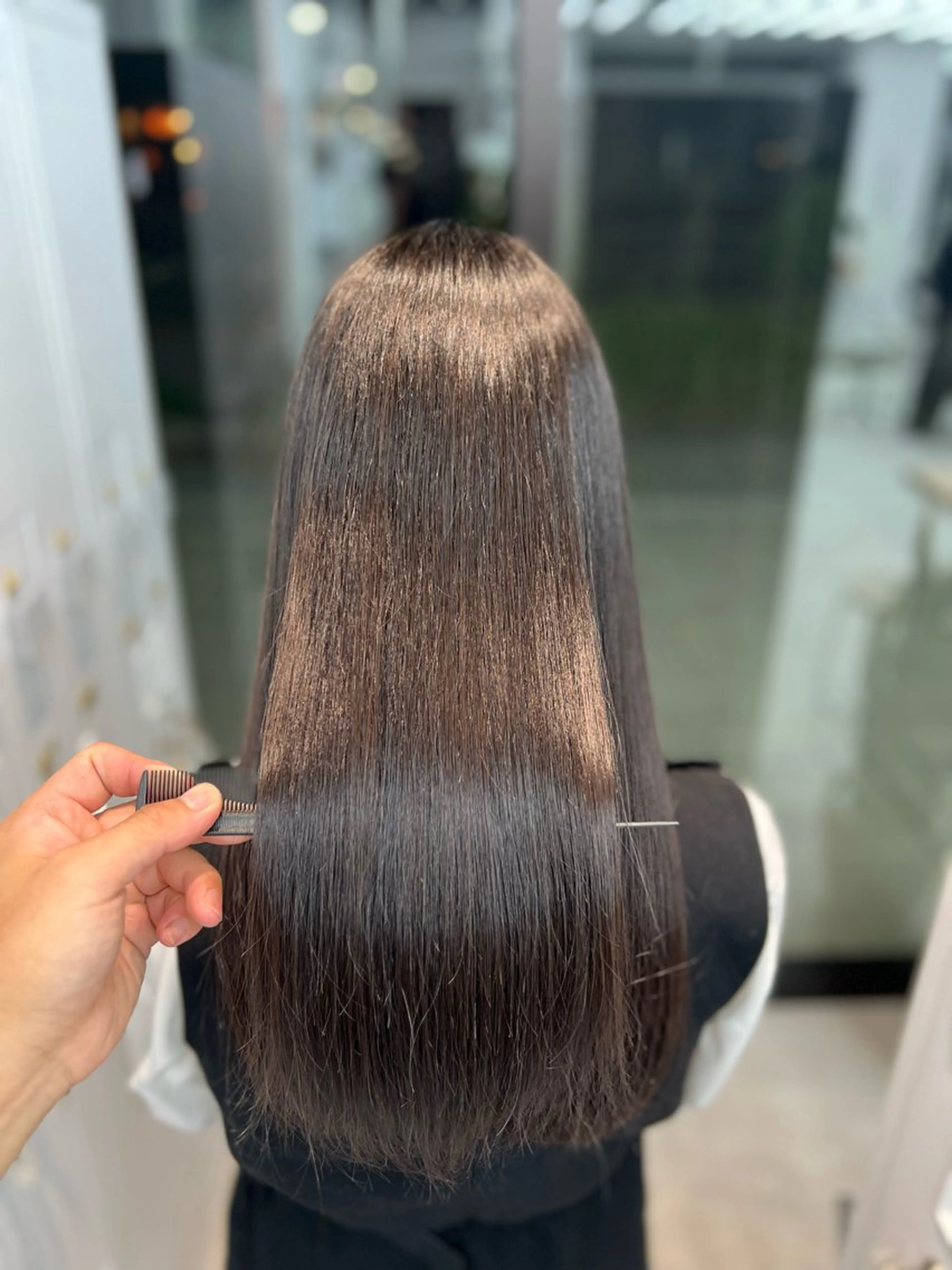 ロング ロング 縮毛矯正 ボブ／ショート 似合わせだいすけのヘアスタイル