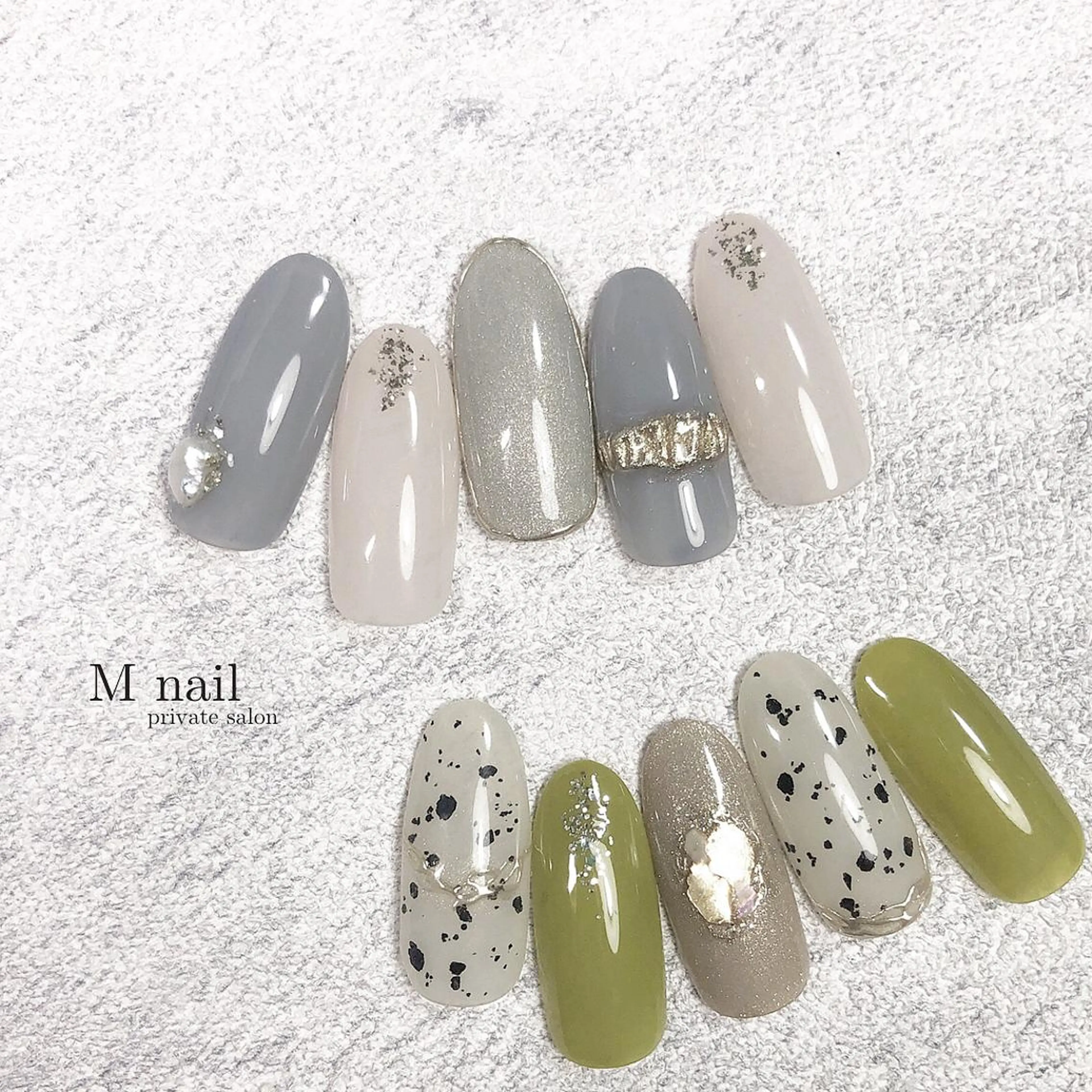 ネイル ハンドネイル M　nail所属・M nailのネイルデザイン