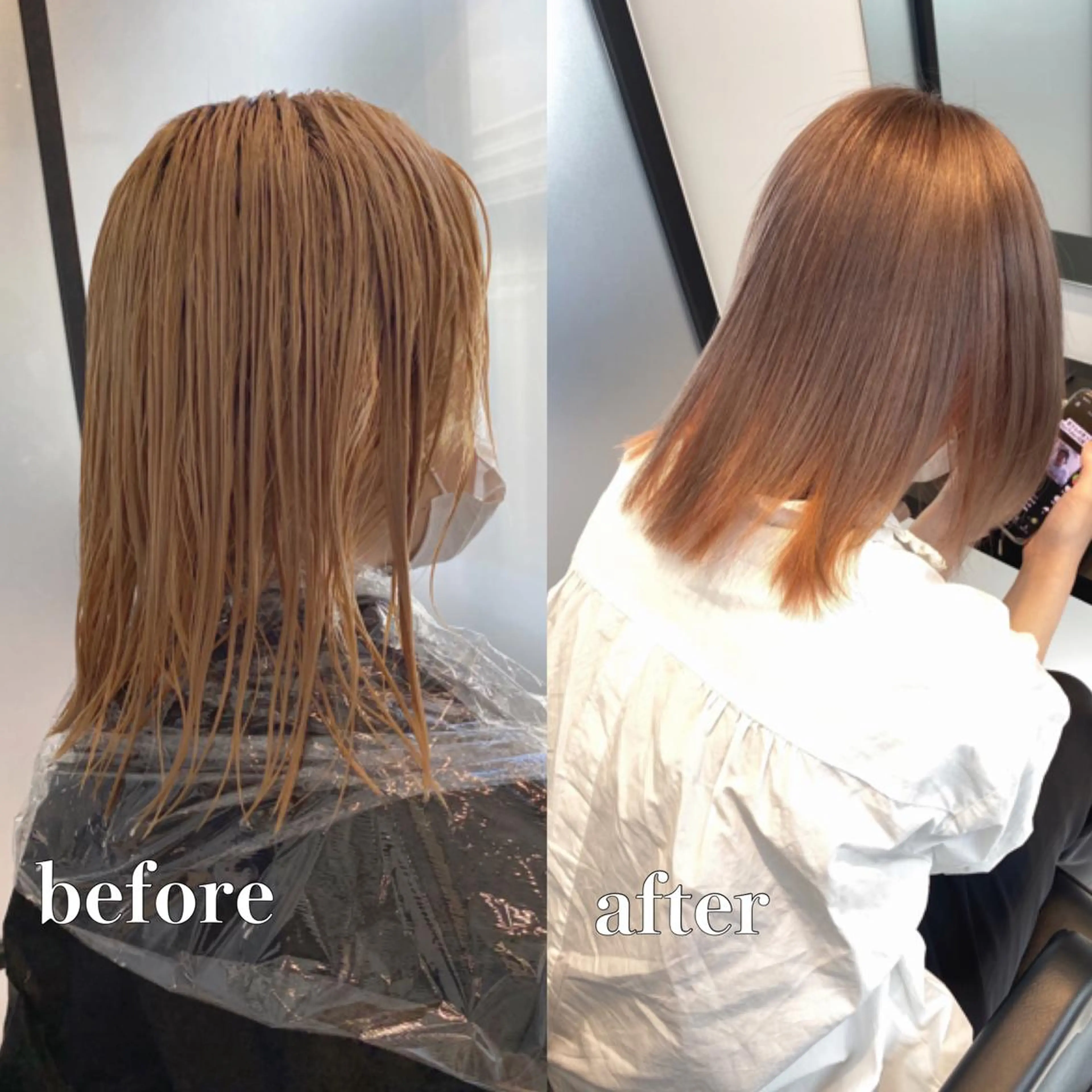 ミディアム カラー 🌈ブリーチ特化🌈 MINATOのヘアスタイル