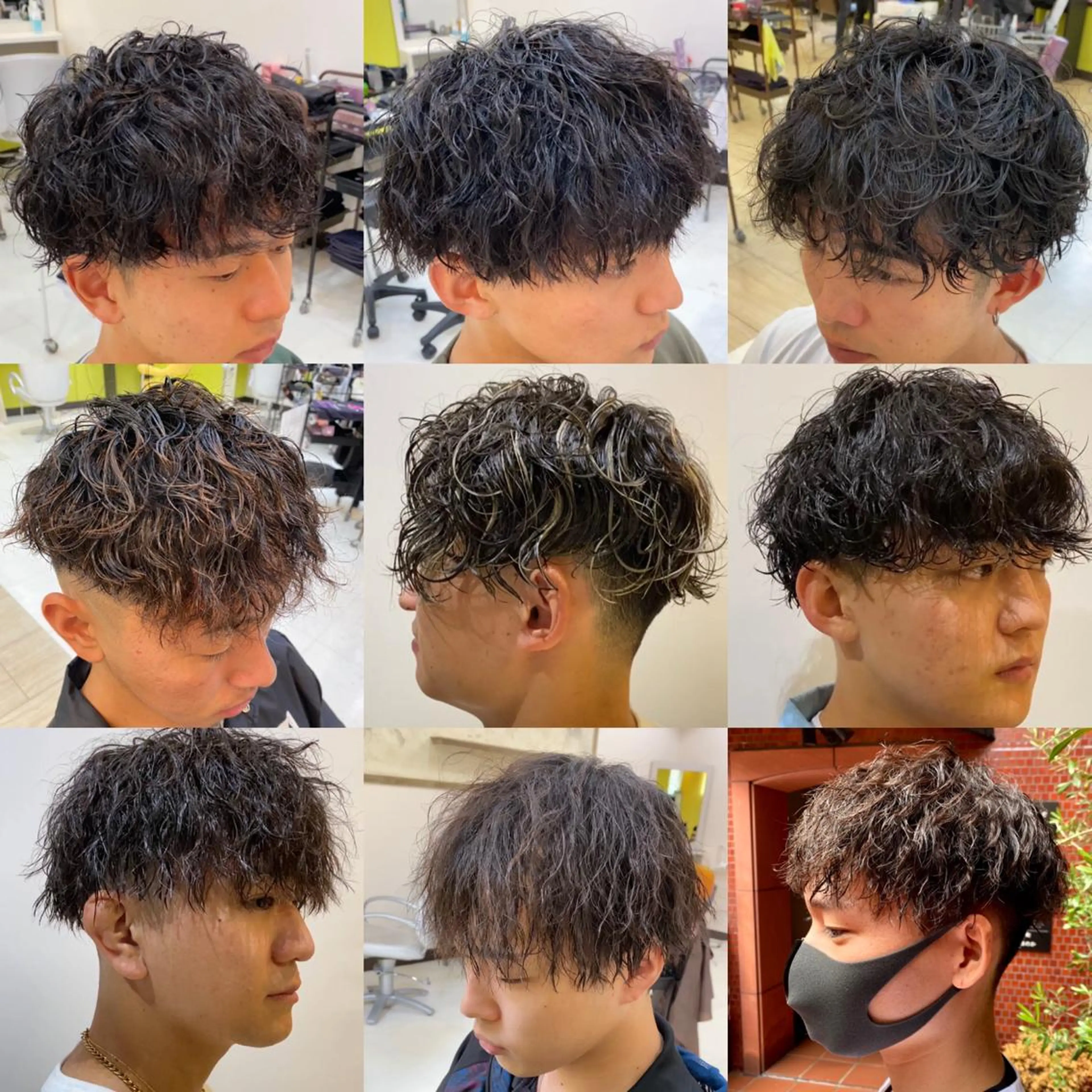 メンズ 年間2000名担当◎ パーマ職人/仲原佑樹のヘアスタイル