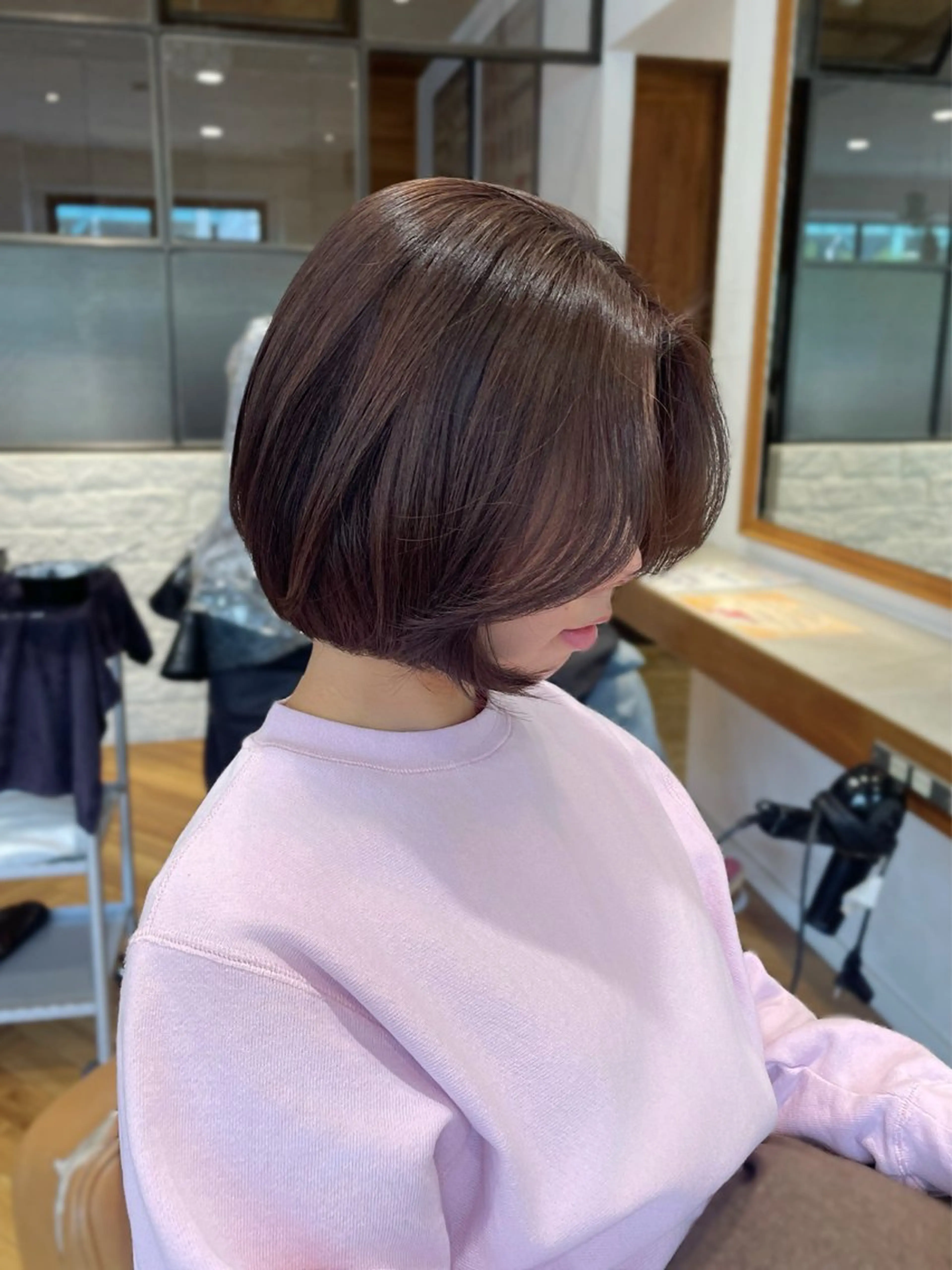 ショート カット ヘアカラー 𝒚𝒖-𝒓𝒊 ⸝⋆艶color🌙のヘアスタイル