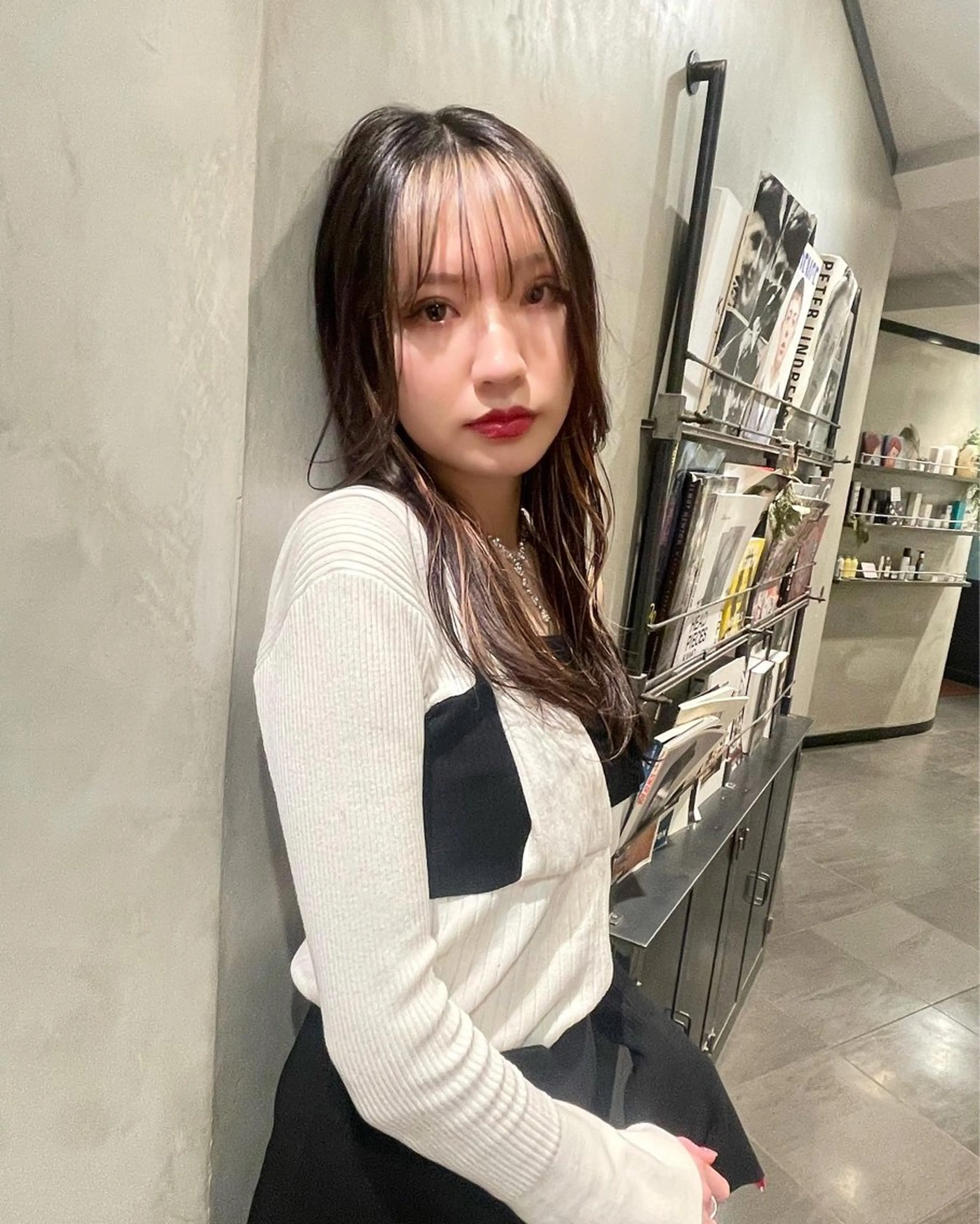 セミロング カラー ヘアカラー 優作 〜圧倒的信頼〜のヘアスタイル