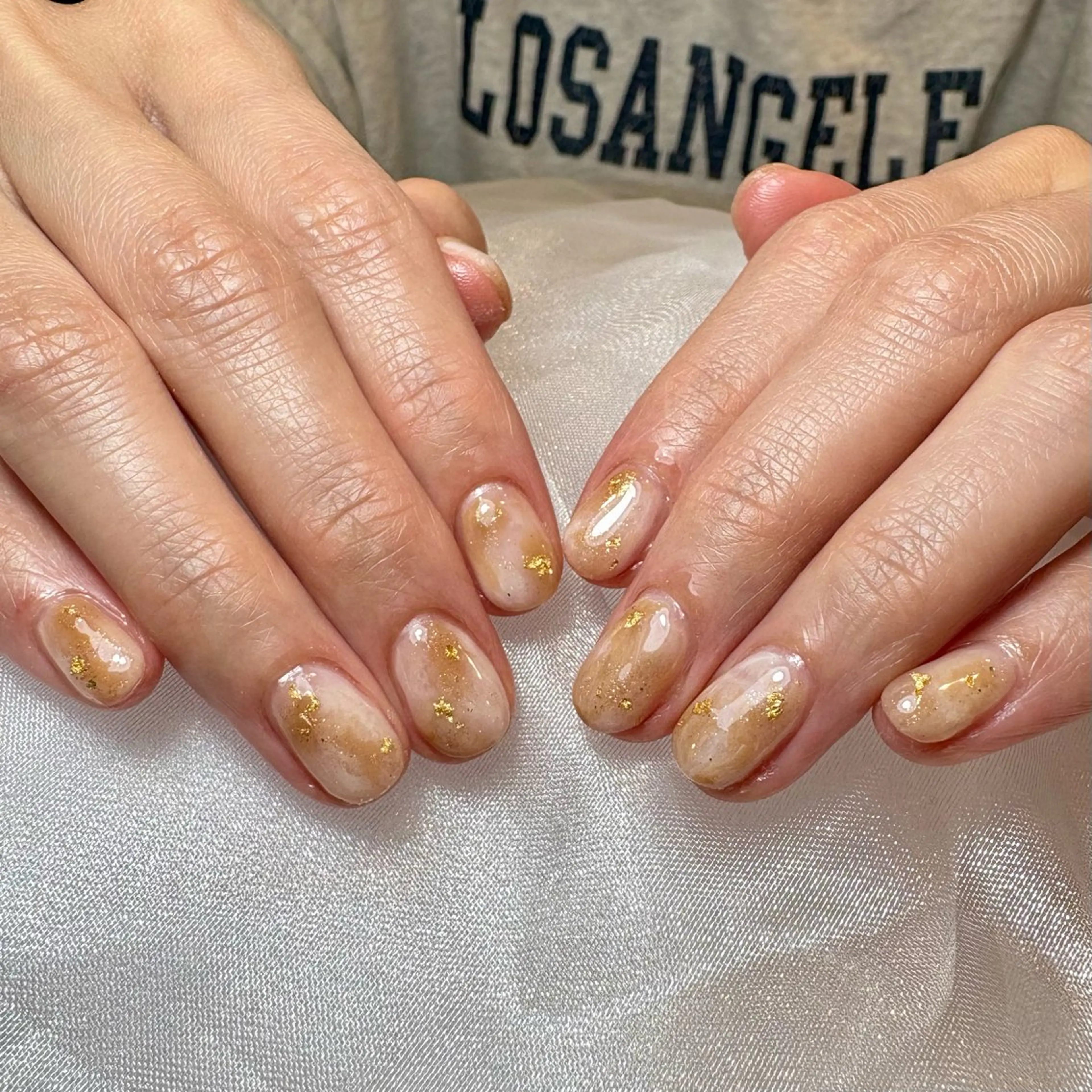 ショート ハンドネイル Mikami Nanaのネイルデザイン