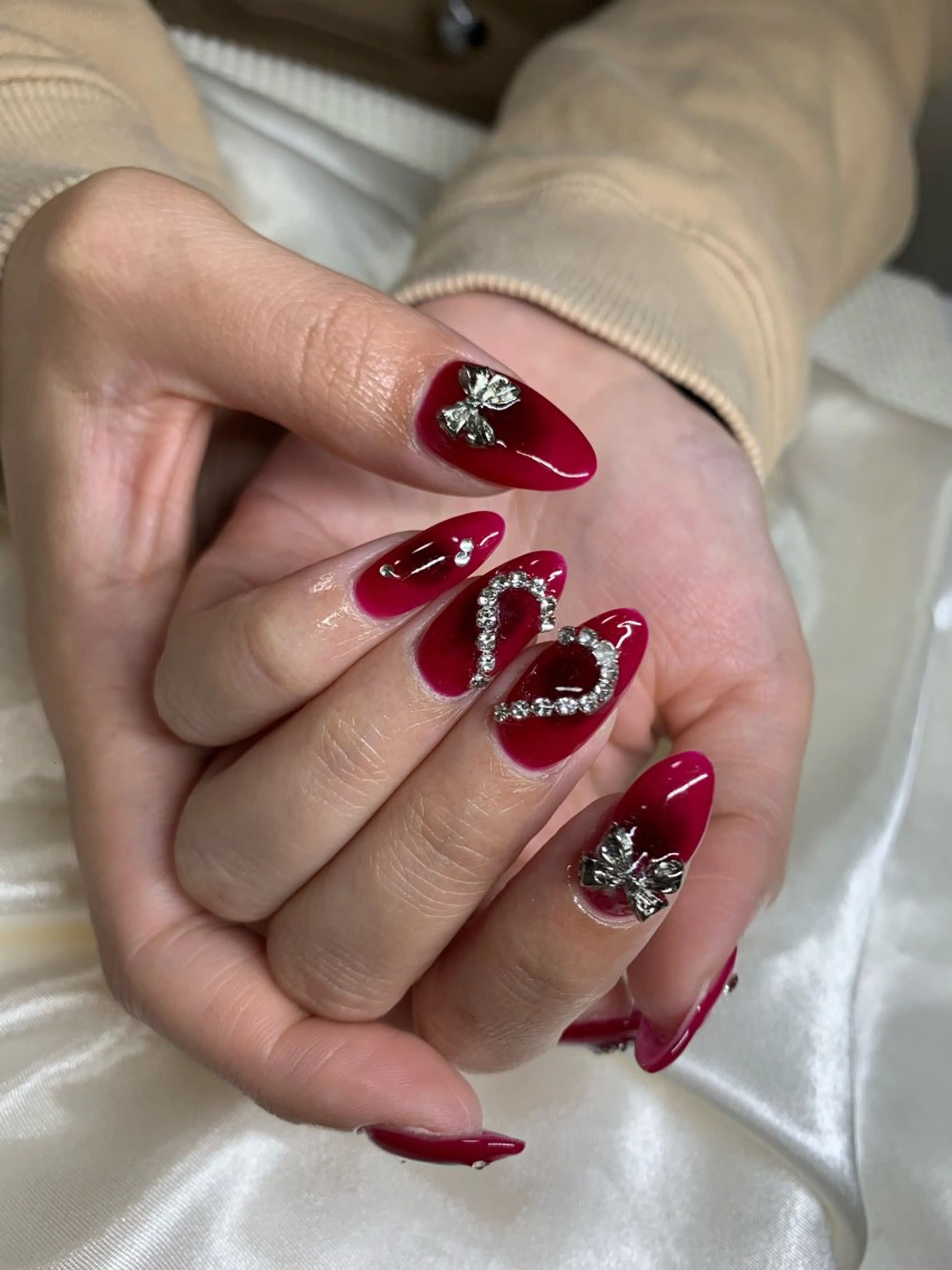 ネイル 持ち込み ハンドネイル ANA.CHUO NAILSのネイルデザイン