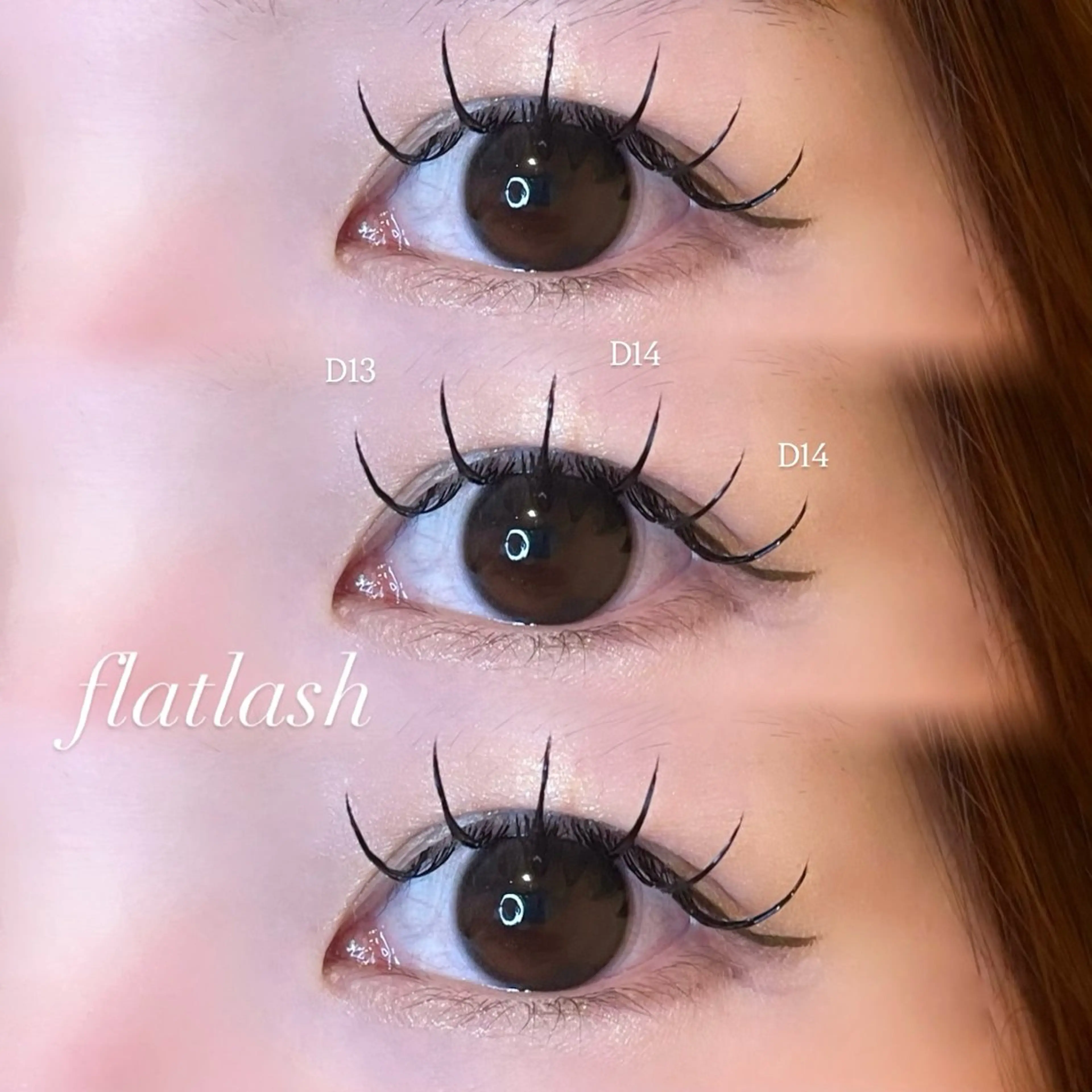 マツエク・マツパ マツエク Mell Yuuna ♡パリエク /束感のマツエク・マツパデザイン