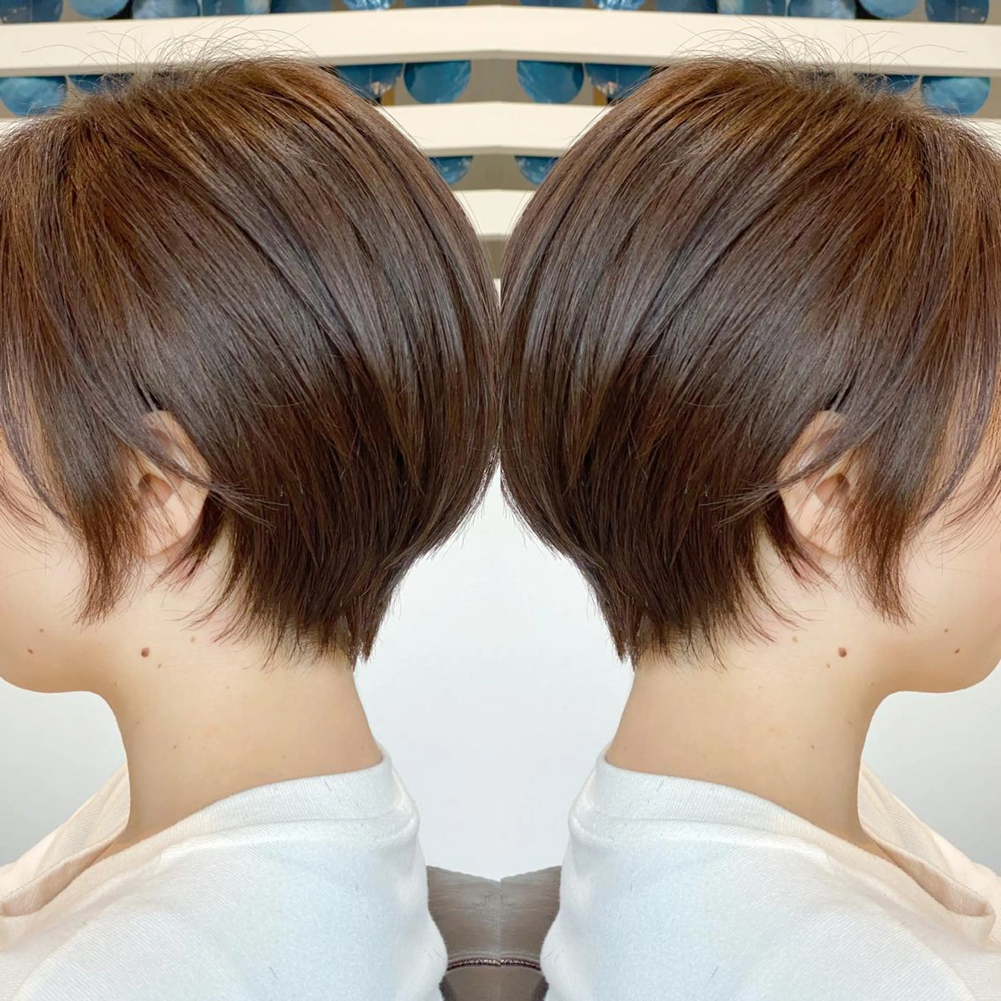 ショート カラー [店長]加地 峻のヘアスタイル