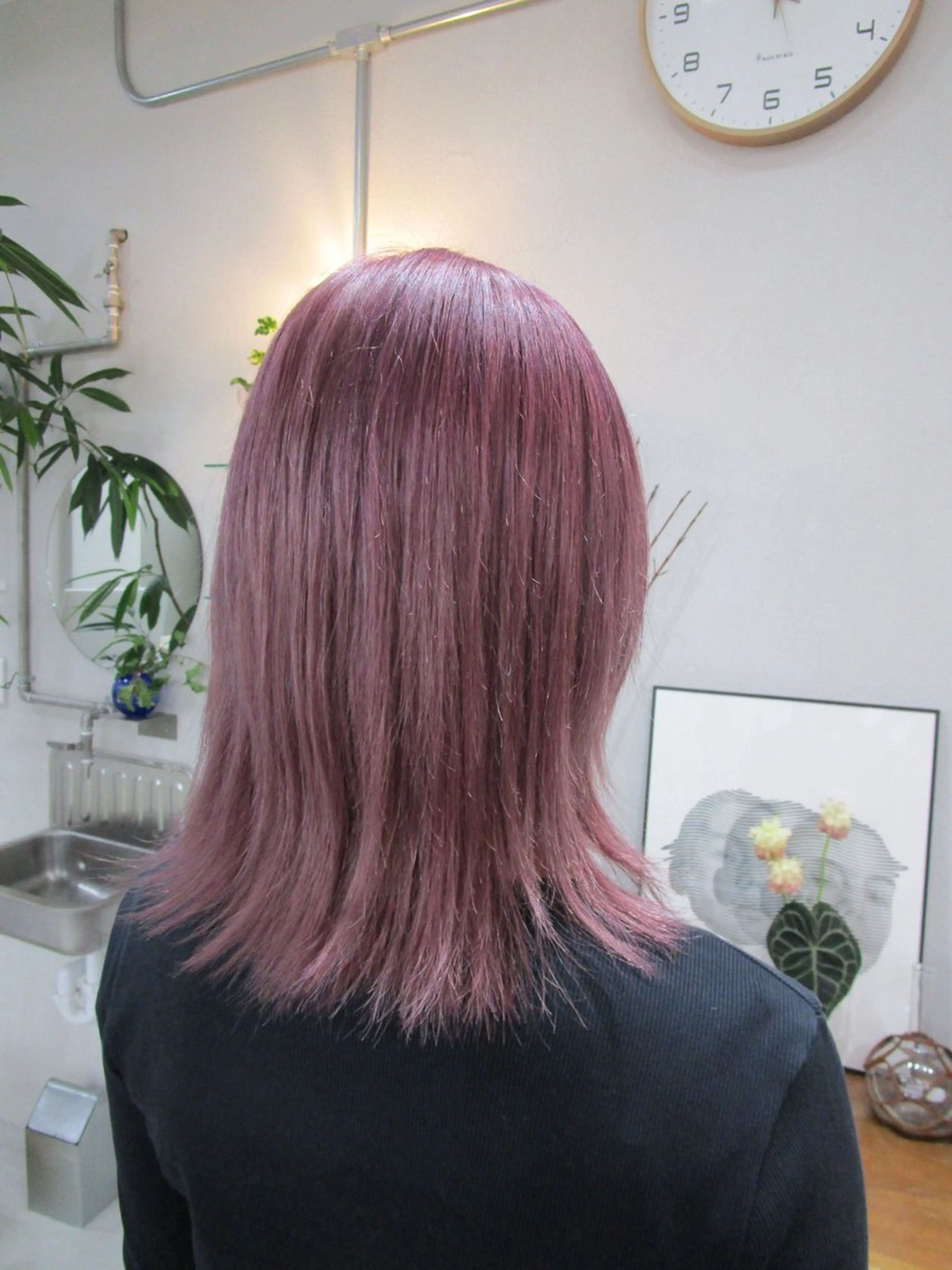 pink×purple🔮ブリーチリタッチ+カラー<火・水・木限定>の写真