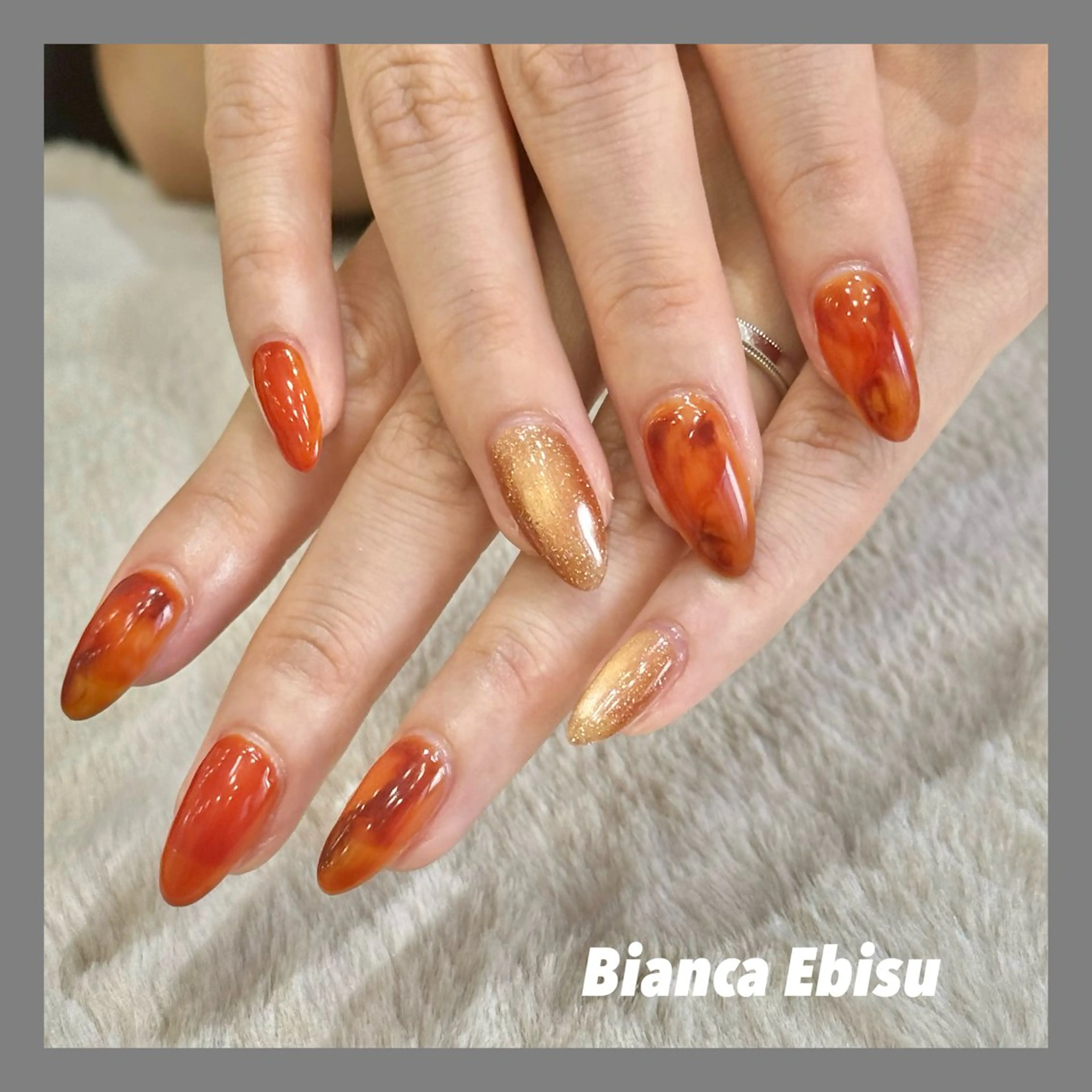 ネイル マグネットネイル Bianca TORII🌞のネイルデザイン