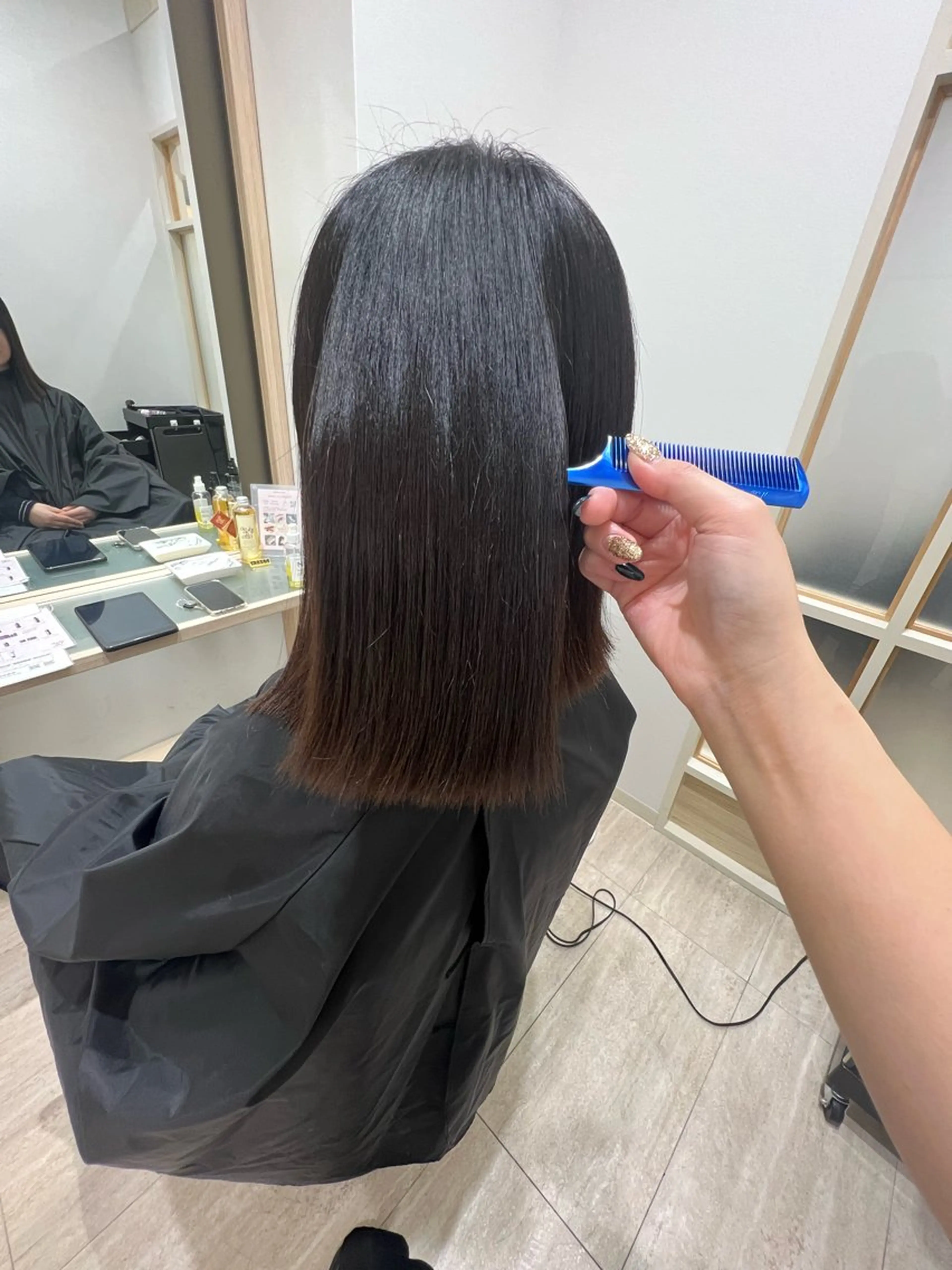 ミディアム 髪質改善/レイヤー カット🩵Ami🩵のヘアスタイル