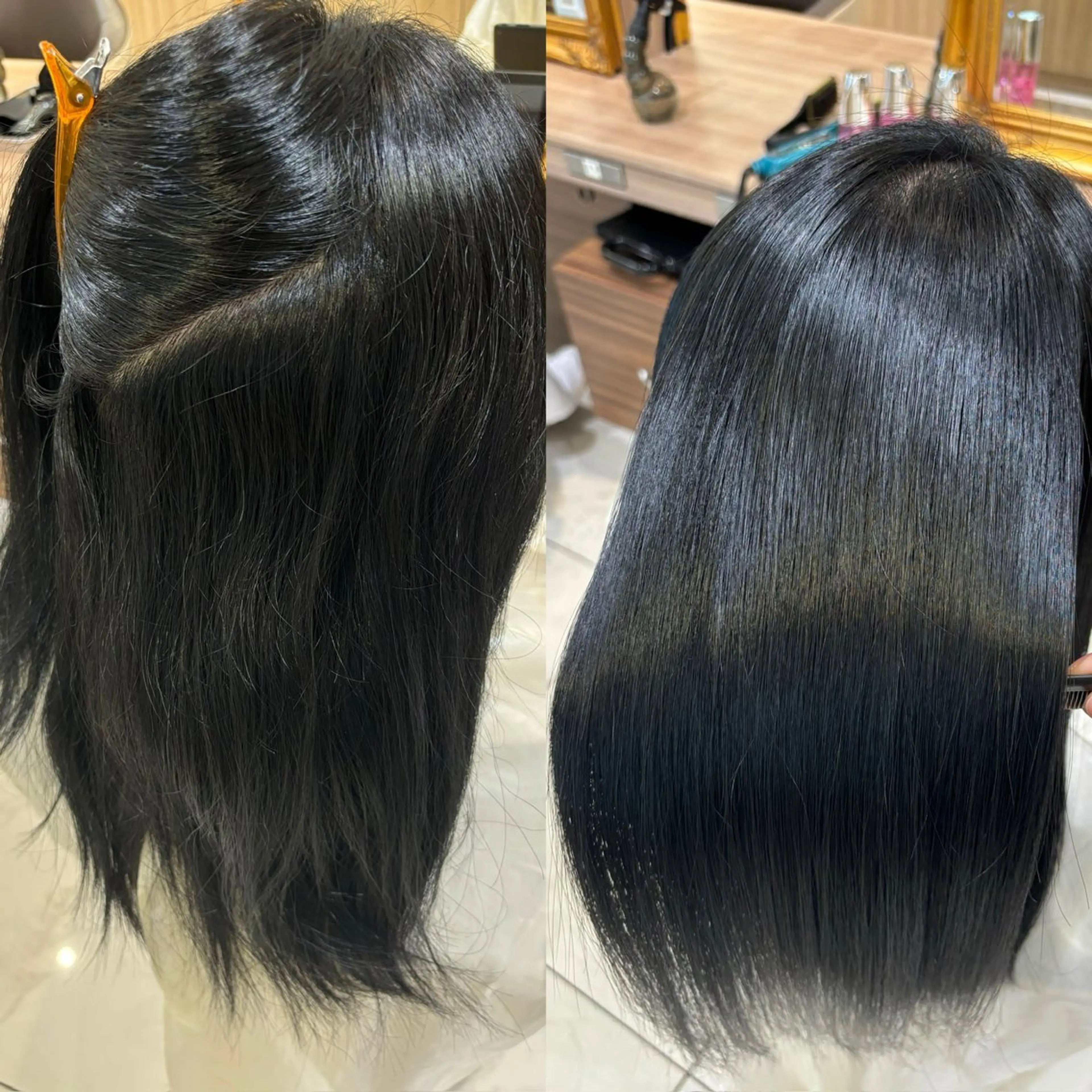 セミロング 縮毛矯正 トリートメント 縮毛矯正 🥀縮毛矯正🥀 川﨑和希のヘアスタイル