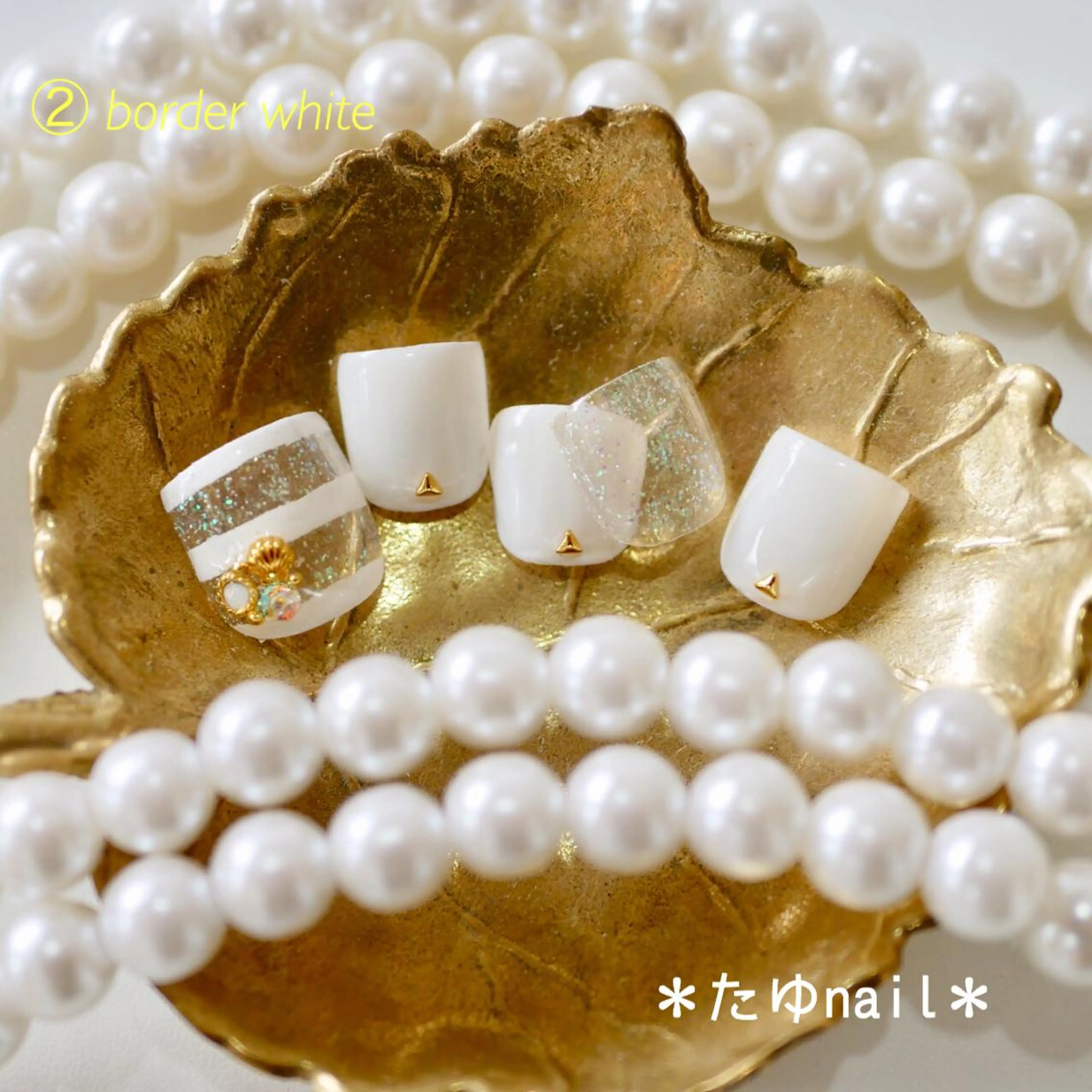 ネイル フットネイル ネイルサロン 【たゆnail】のネイルデザイン