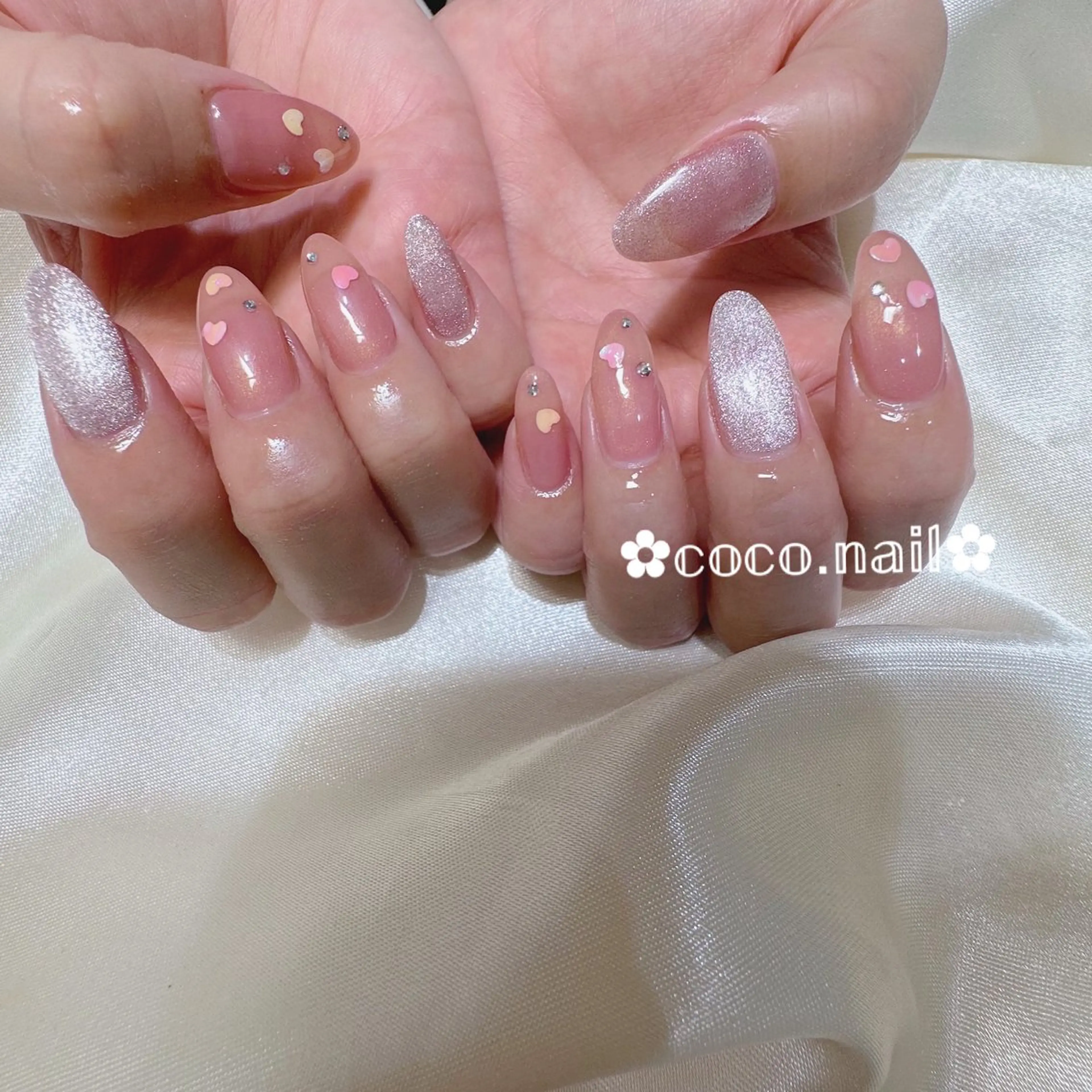 ネイル ハンドネイル lili.nail y2k/長さ出しのネイルデザイン
