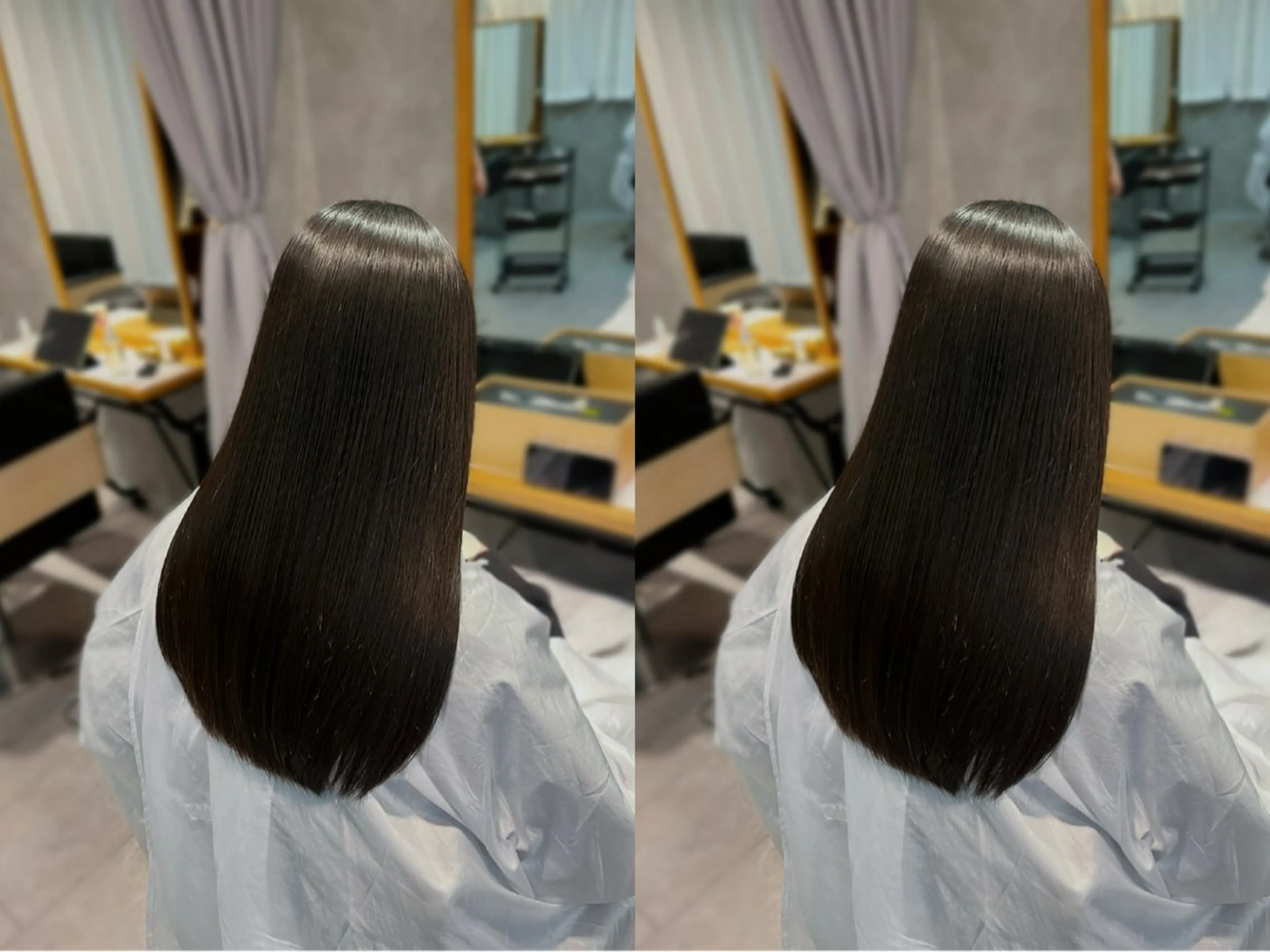 ロング 縮毛矯正 芦屋/髪質改善/美髪 矯正/縮毛矯正/野沢のヘアスタイル