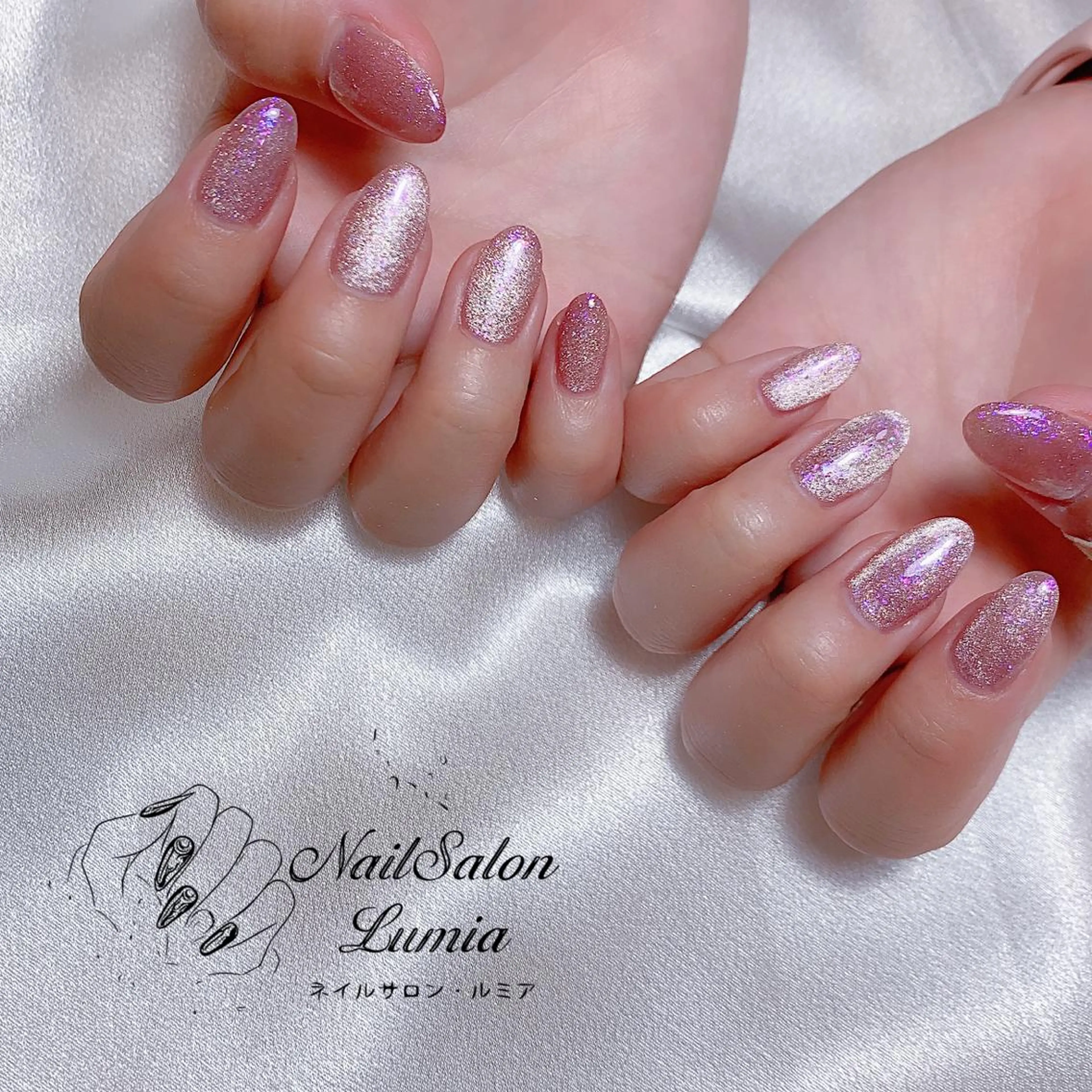 ネイル ハンドネイル ネイルサロン ルミア Lumia 店長のネイルデザイン