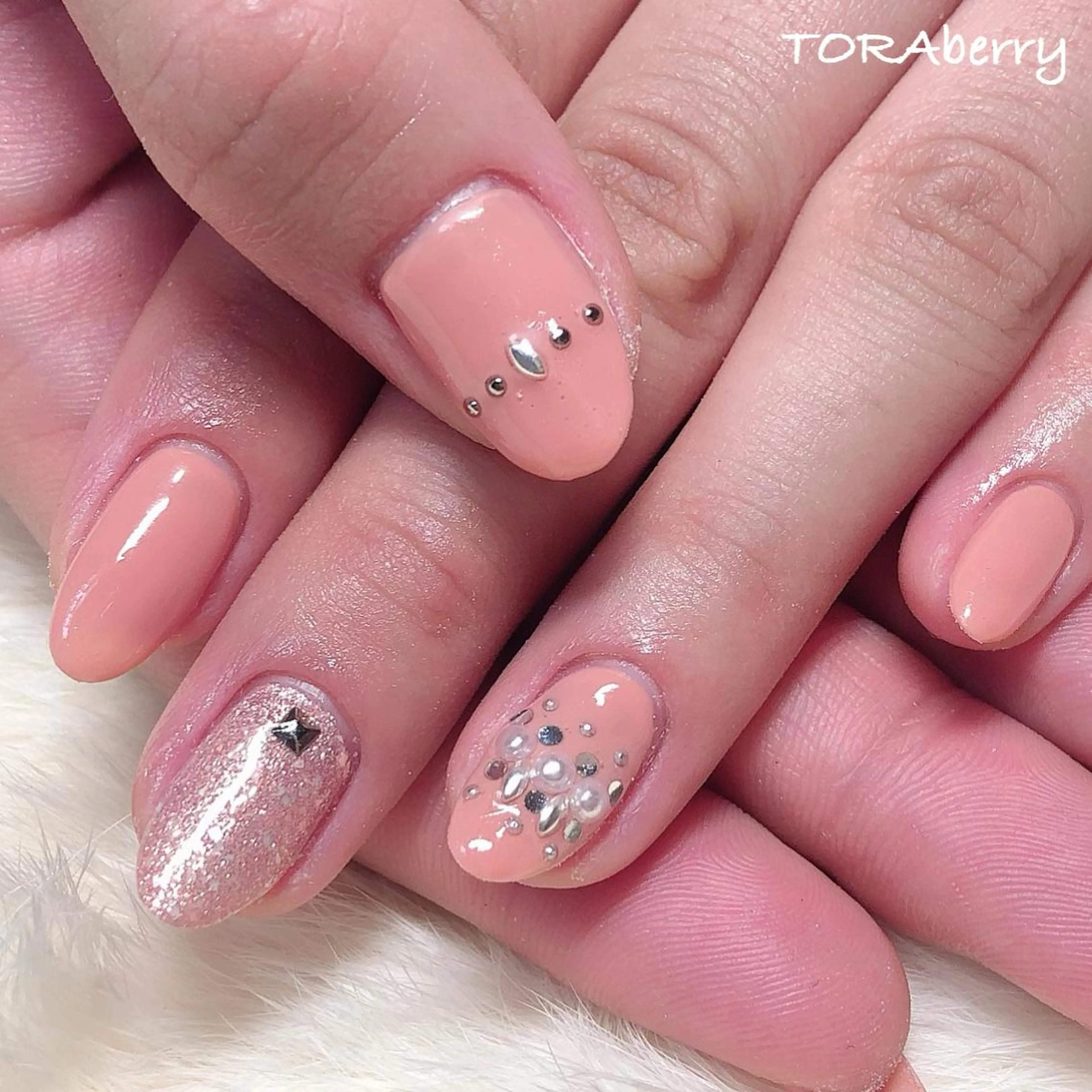 ネイル ワンカラーネイル ハンドネイル ネイリスト なつみのネイルデザイン